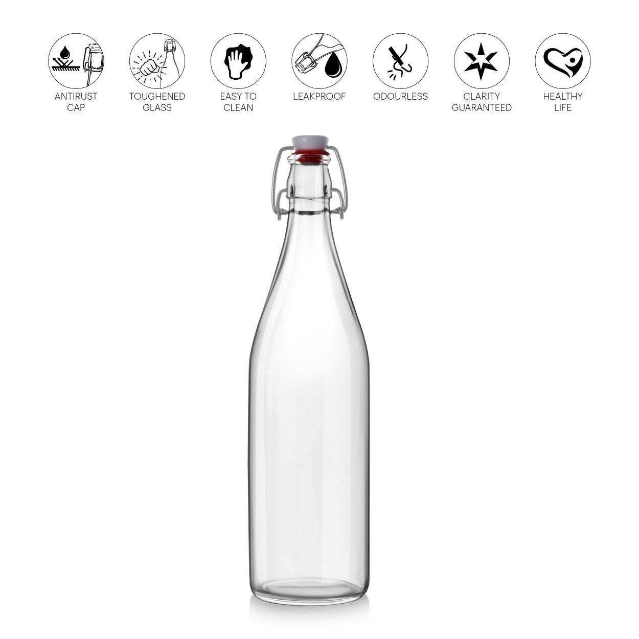 Cello Aquaria Glass Water Bottle, 1000ml - view 19