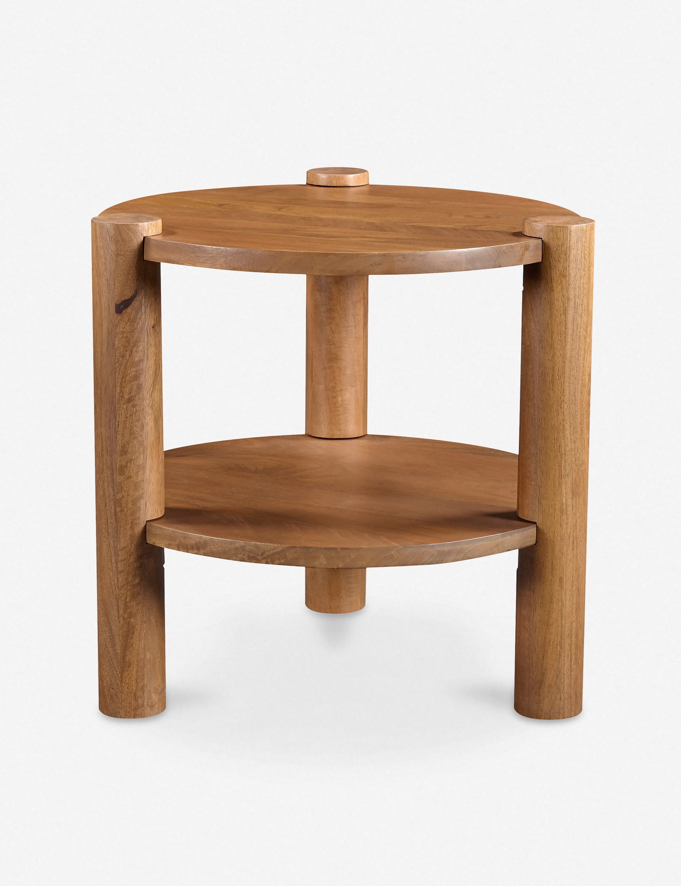 Lulu and Georgia Hitchens Round Side Table – Natural