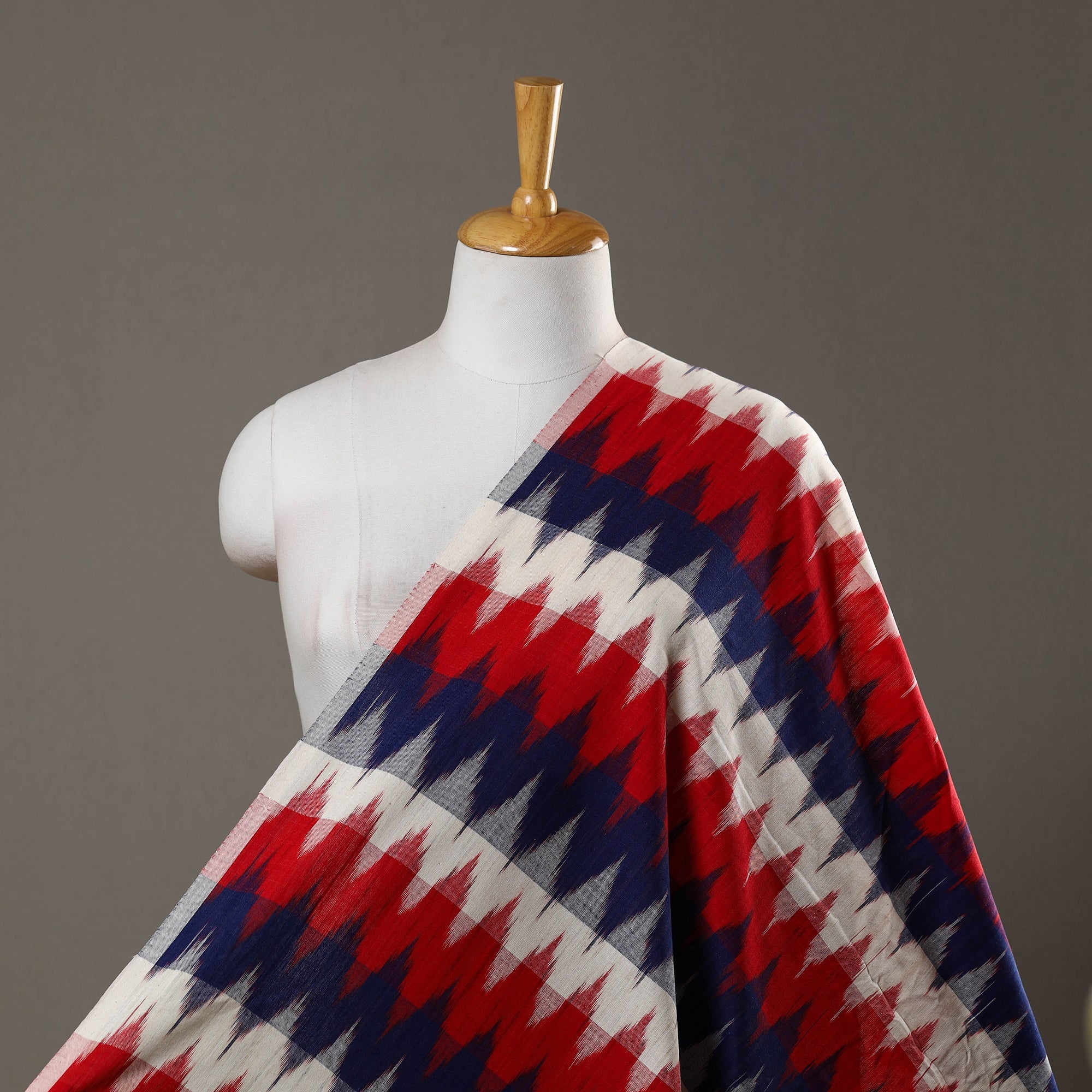 SOUTH KARGHA Multicolor - Handloom Cotton Pochampally Ikat Fabric 15