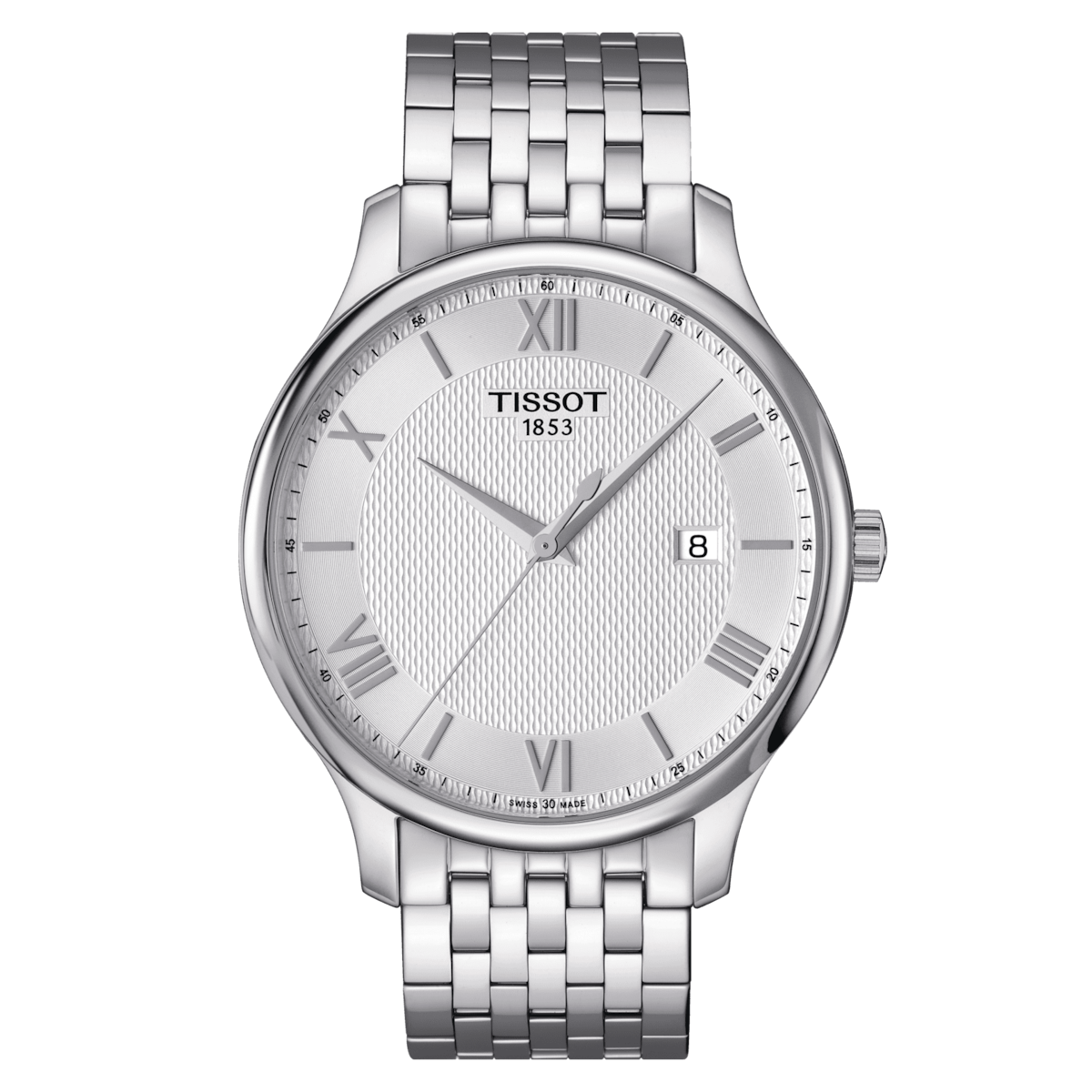 Tissot T-Classic Silver Dial Men 42mm - view 2
