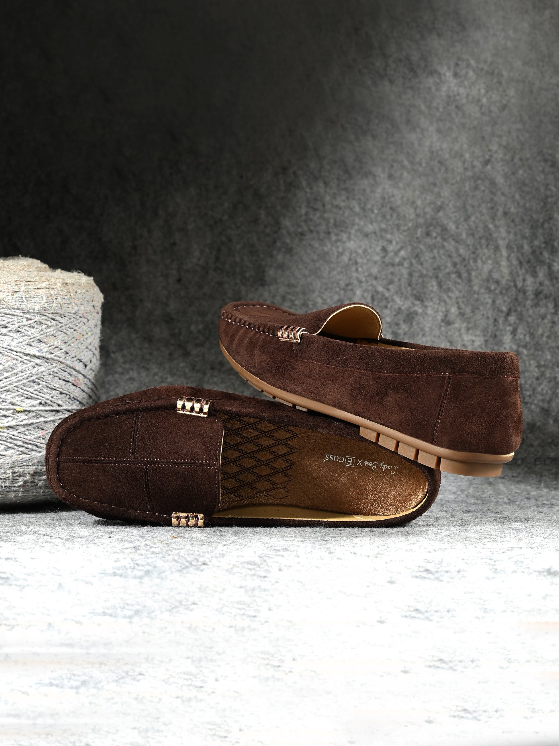 ladybossbyegoss Marbella Suede Loafers by Lady Boss - view 7