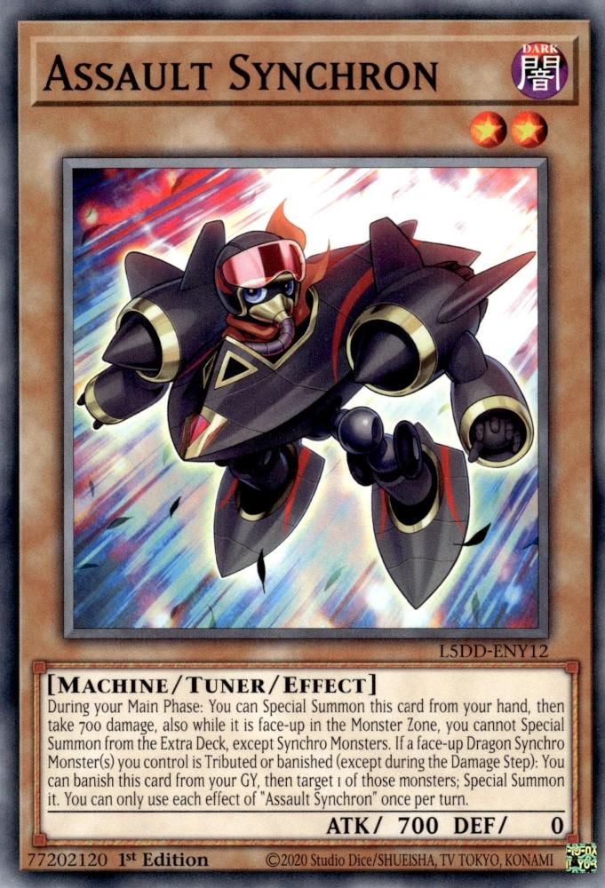 Yu-Gi-Oh! Assault Synchron - L5DD-ENY12 - Common - 1st Edition