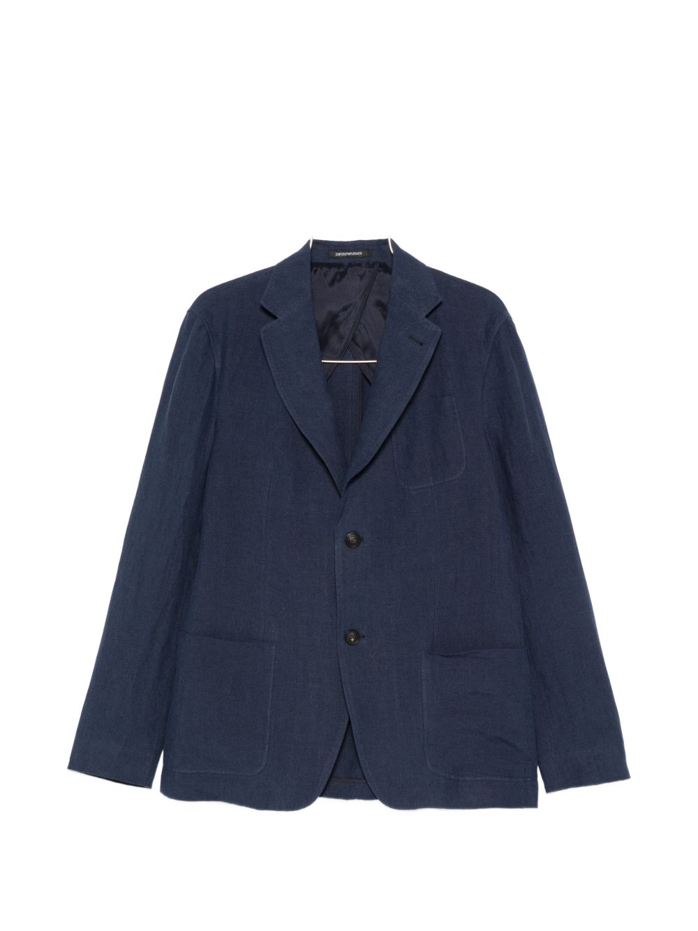 Emporio Armani Line single-breasted jacket – 100% Linen