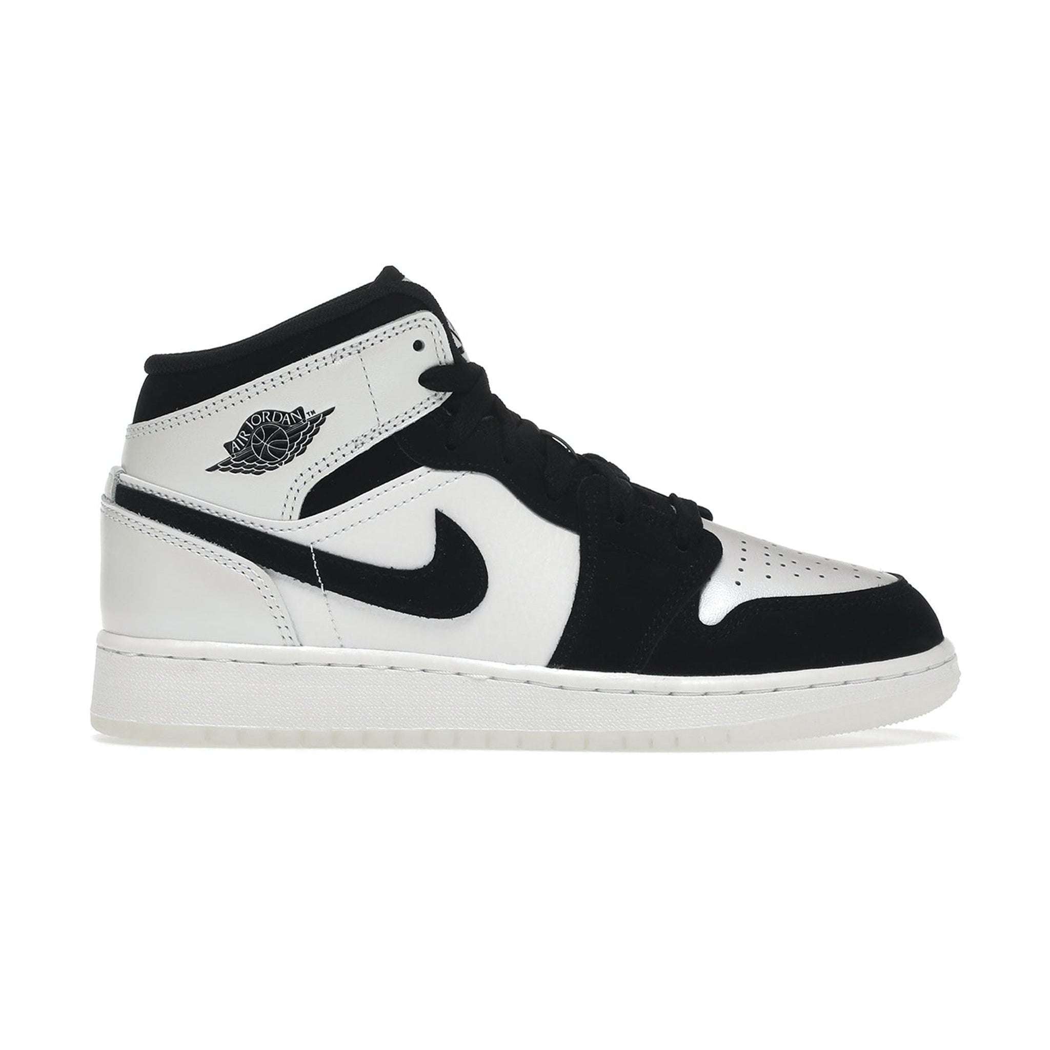 Air Jordan 1 Mid Diamond Shorts (GS) – White
