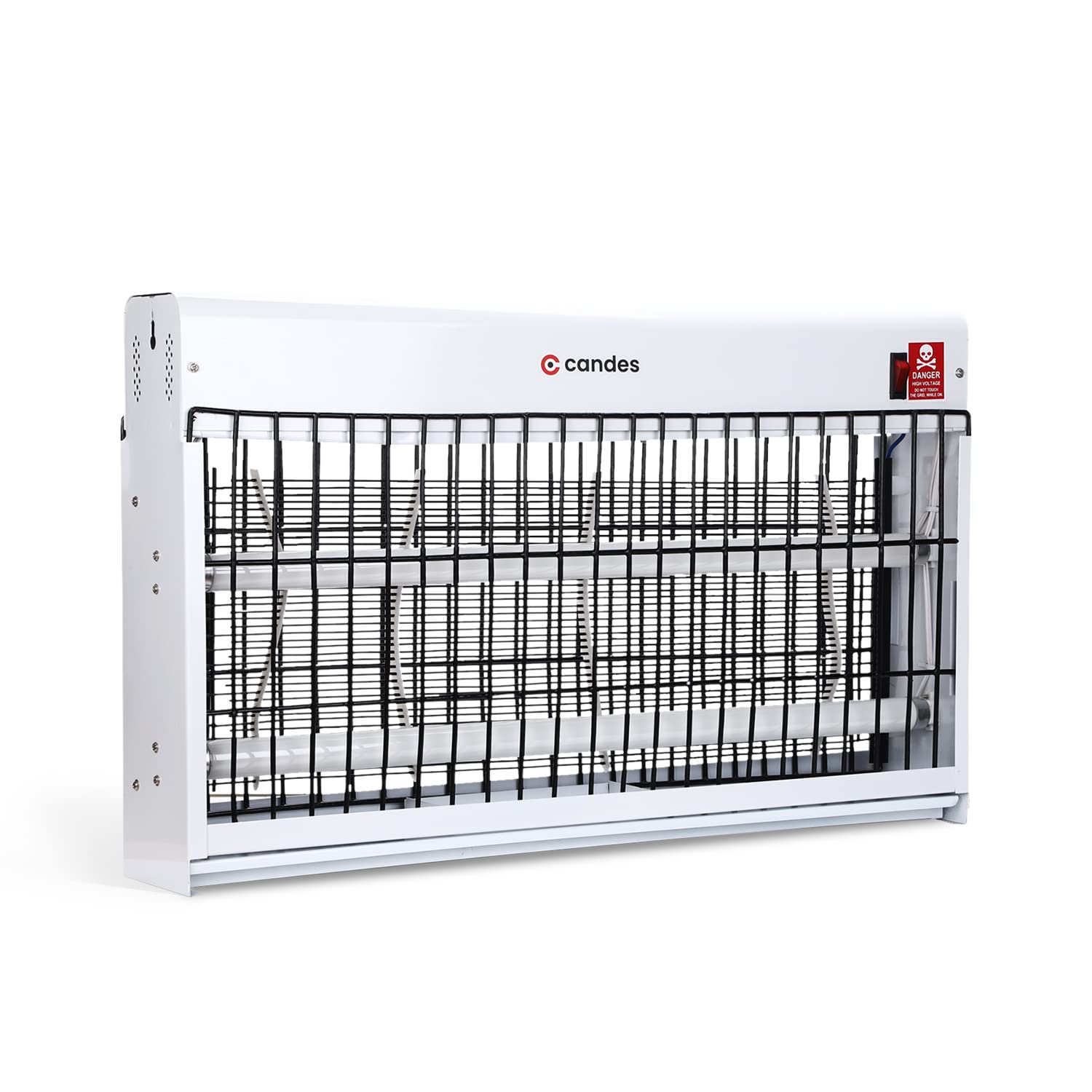 Candes Insect Killer Machine / Bug Zapper Fly Catcher for Home Restaurants, Hotels & Offices, UV Bulbs, Insect Control (White) - view 7