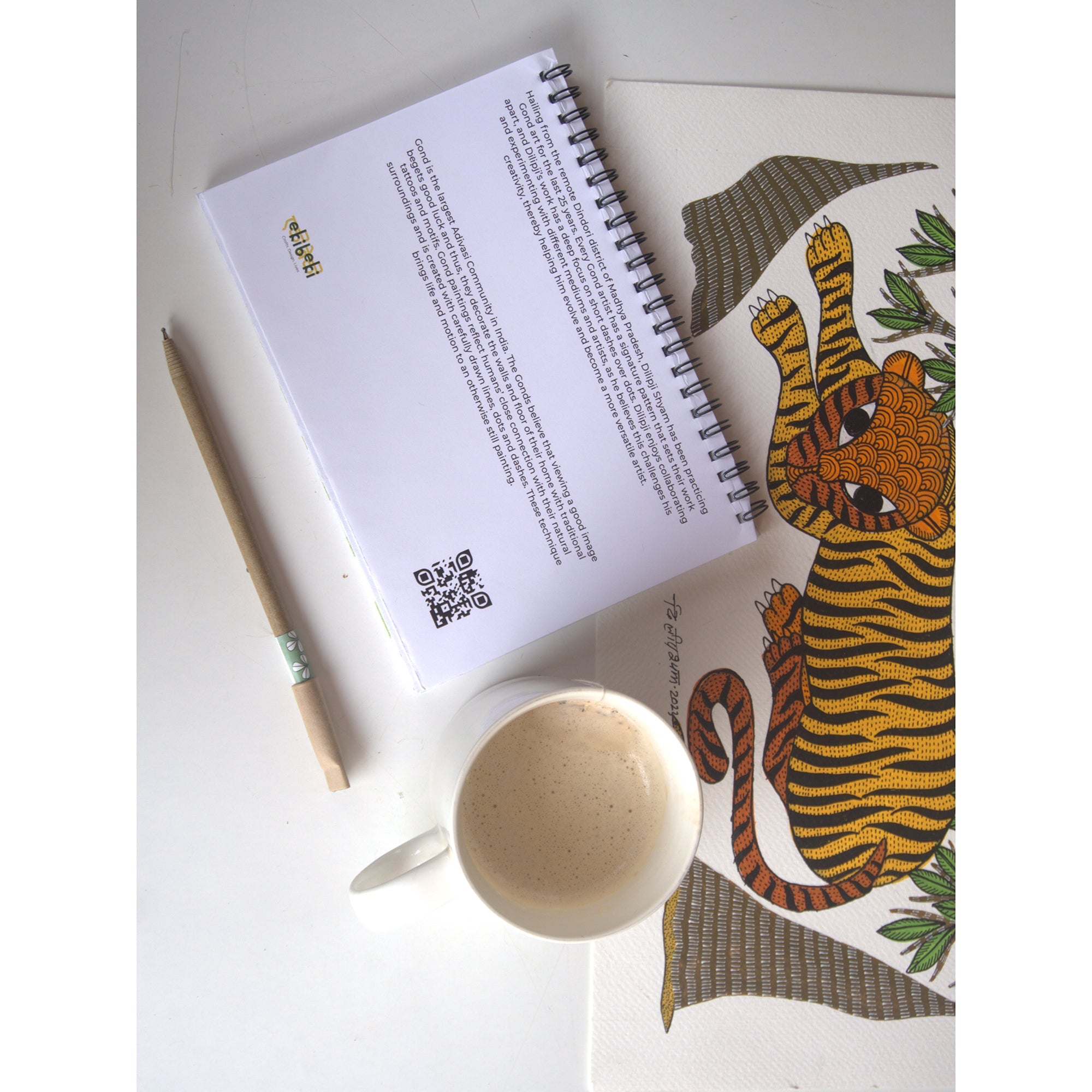 EKIBEKI Baagh Bandar Spiral Sketchpad - view 2