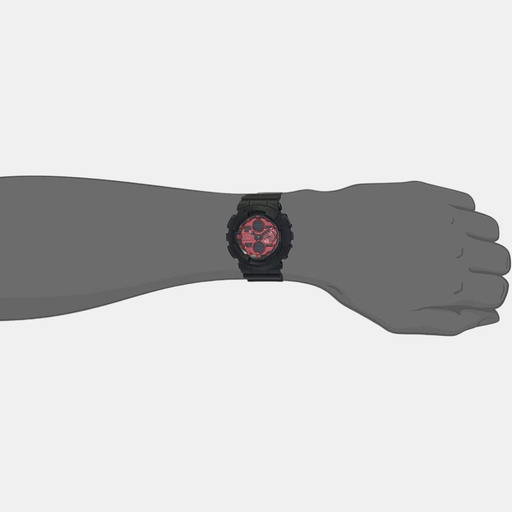 Casio G-Shock Men Quartz Red Dial Analog-Digital Resin Watch G1002 - view 4