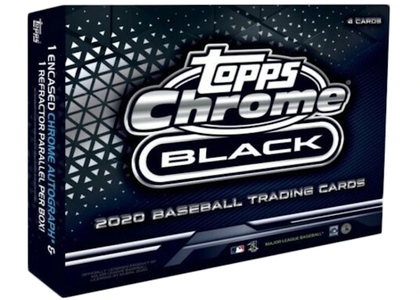 2020 Topps Chrome Black Baseball Hobby Box