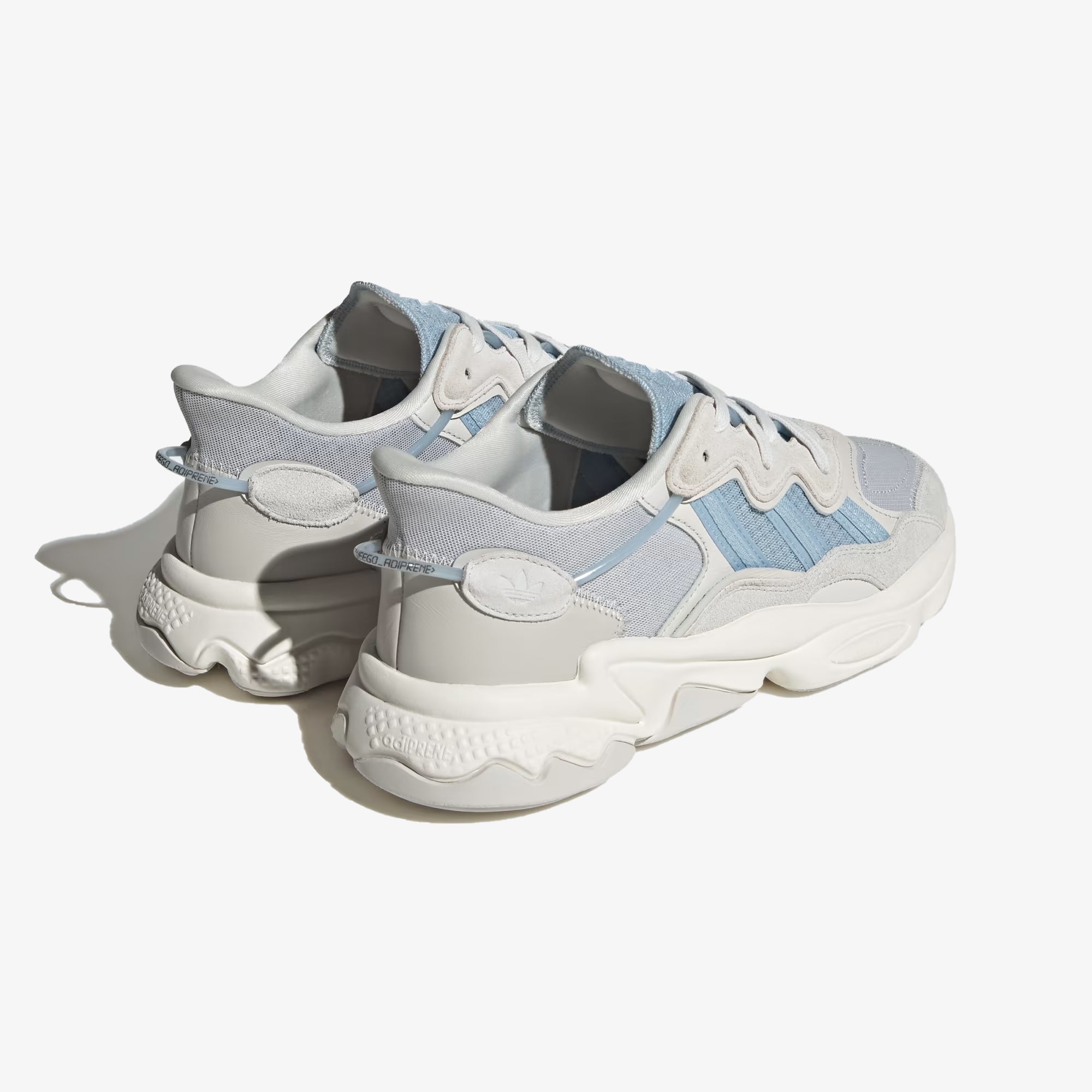 Adidas Originals | OZWEEGO { GREY ONE/WONDER BLUE/WHITE - view 2