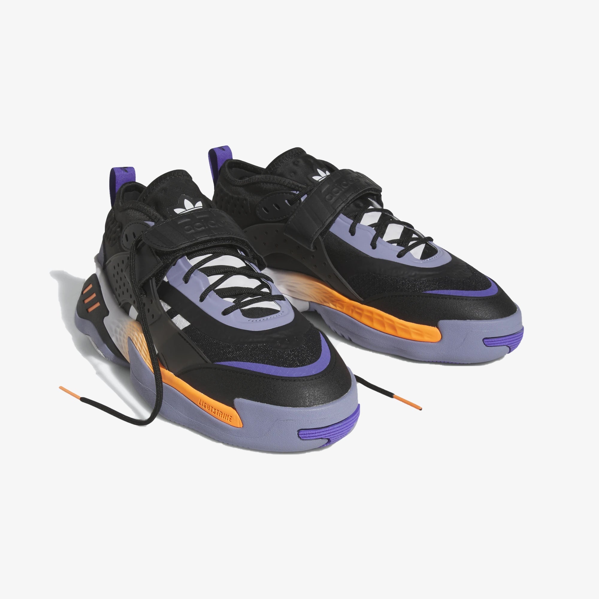 Adidas Originals | STREETBALL III { CORE BLACK/DASH GREY/SILVER VIOLET - view 2
