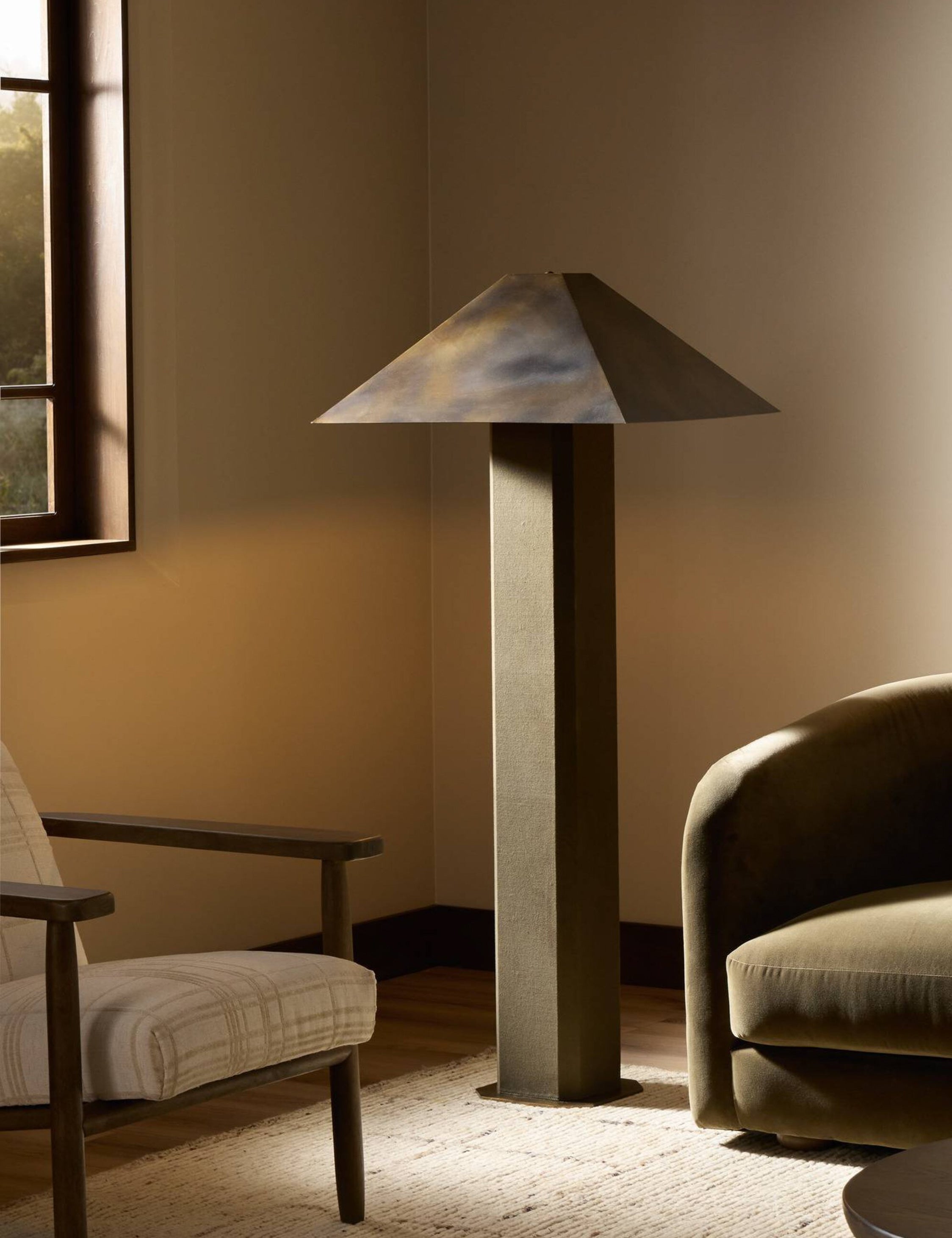Lulu and Georgia Clemente Floor Lamp – Burnished Brass - view 2