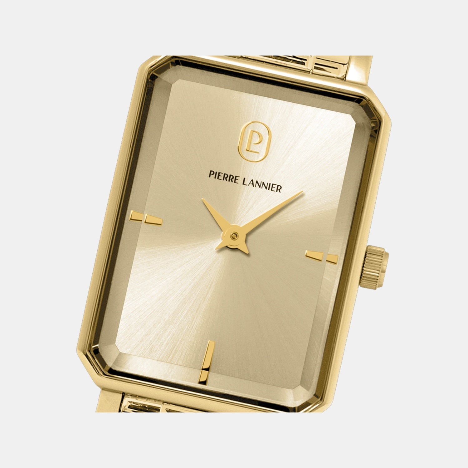 Pierre Lannier Ariane Women Quartz Gold Dial Analog Stainless Steel Watch 007J542 - view 3