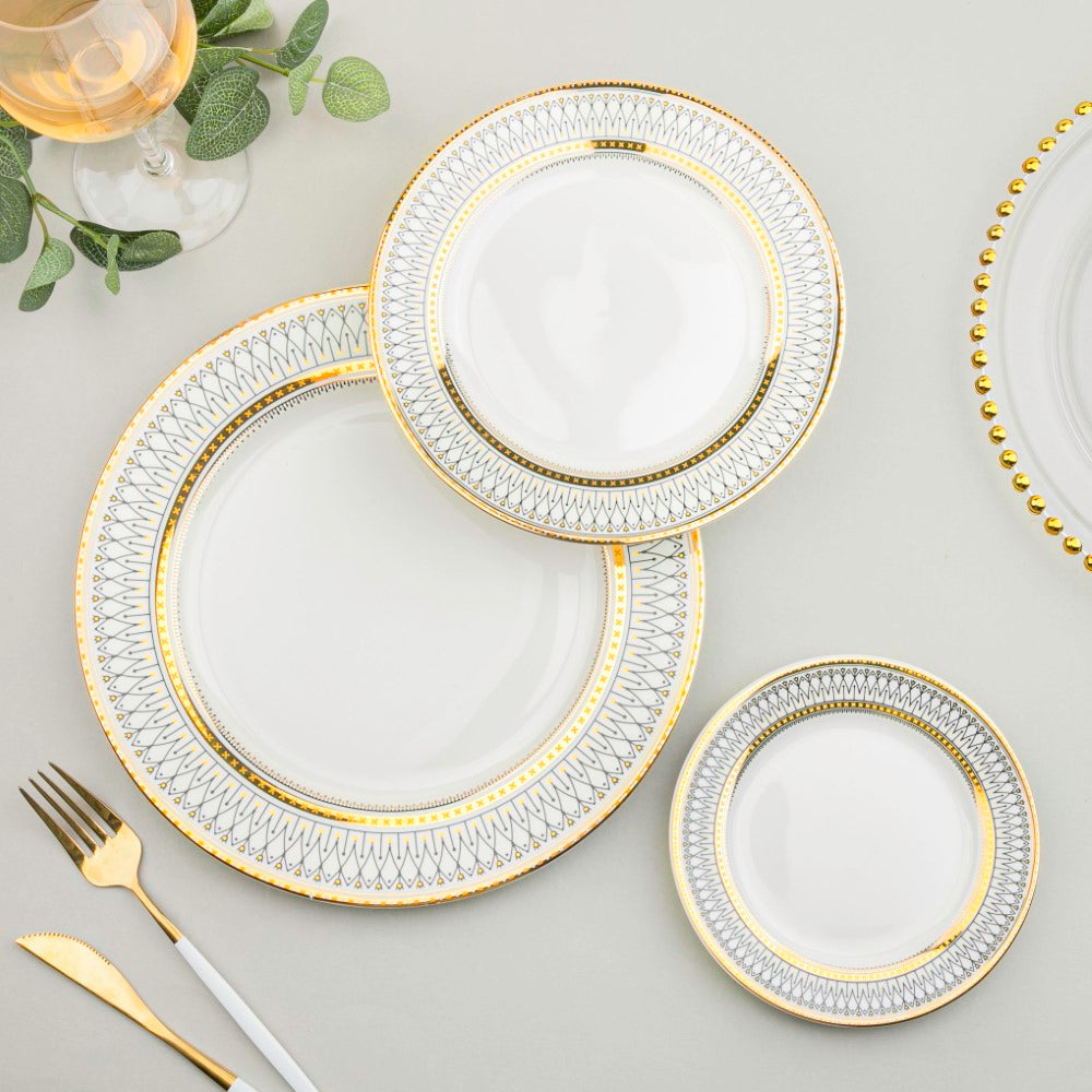 Nestasia Gold Detailed Glam Dessert Plate - view 5