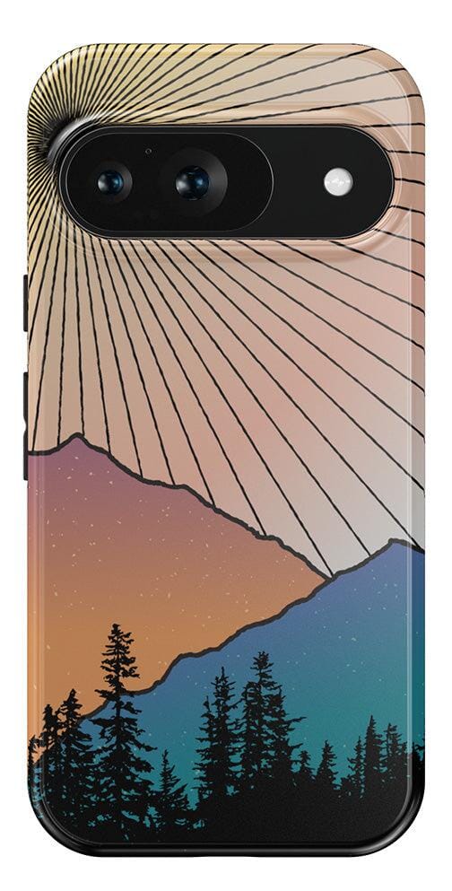 Casetry Golden Hour | Mountain Sunset Google Pixel Case - view 8