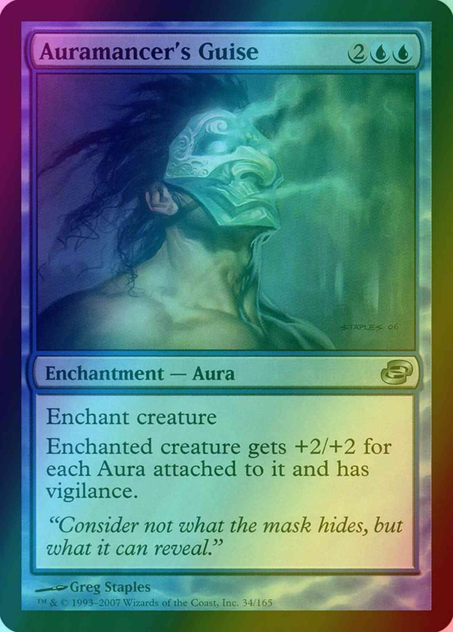 Guise 34 planar – Magic Auramancer's Guise [34] [Planar Chaos] [Foil]