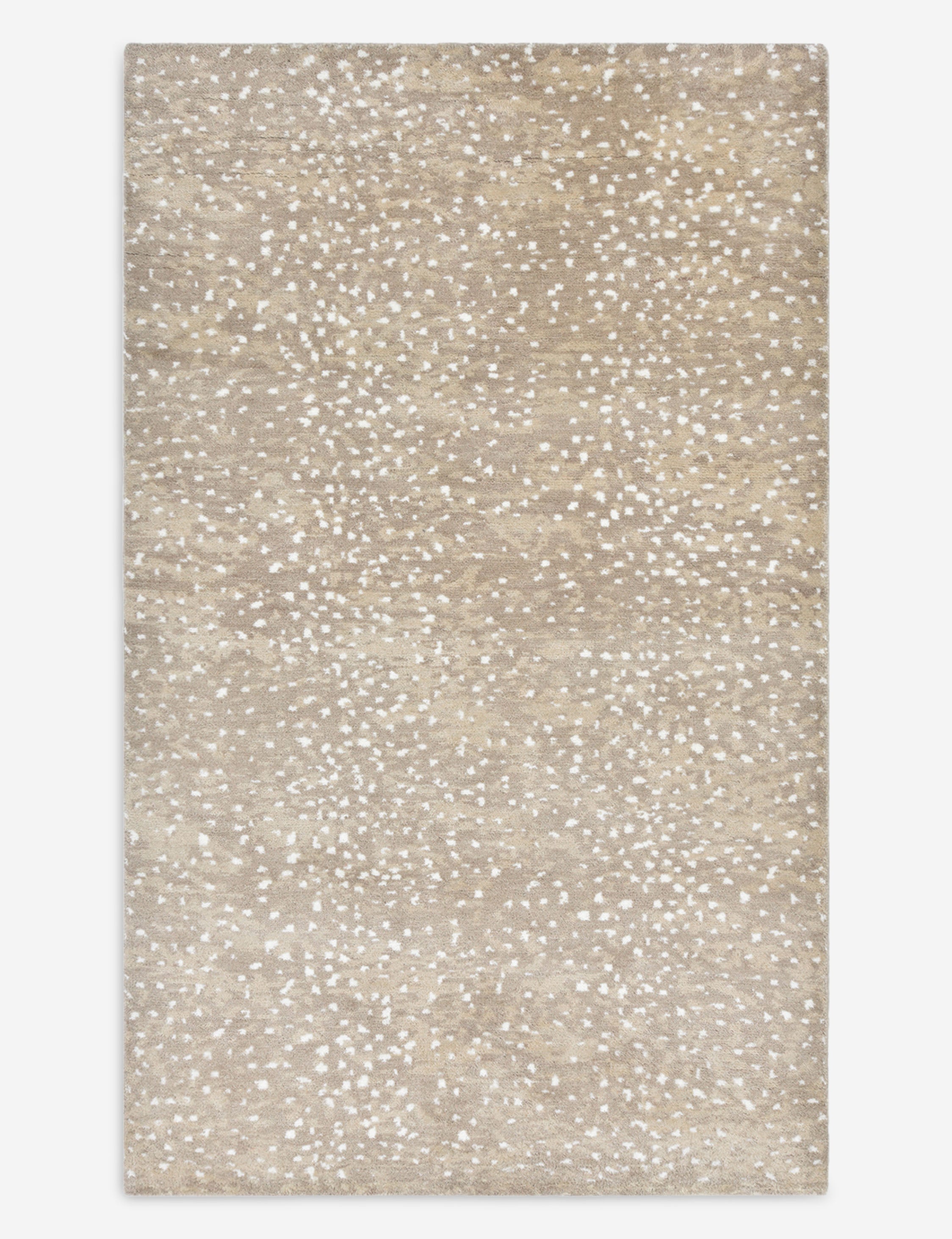 Lulu and Georgia Farah Hand-Knotted Wool Rug – Brown