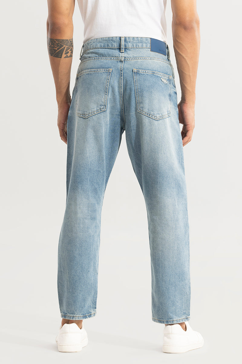 BlackTree Castor Light Blue Baggy Jeans - view 6