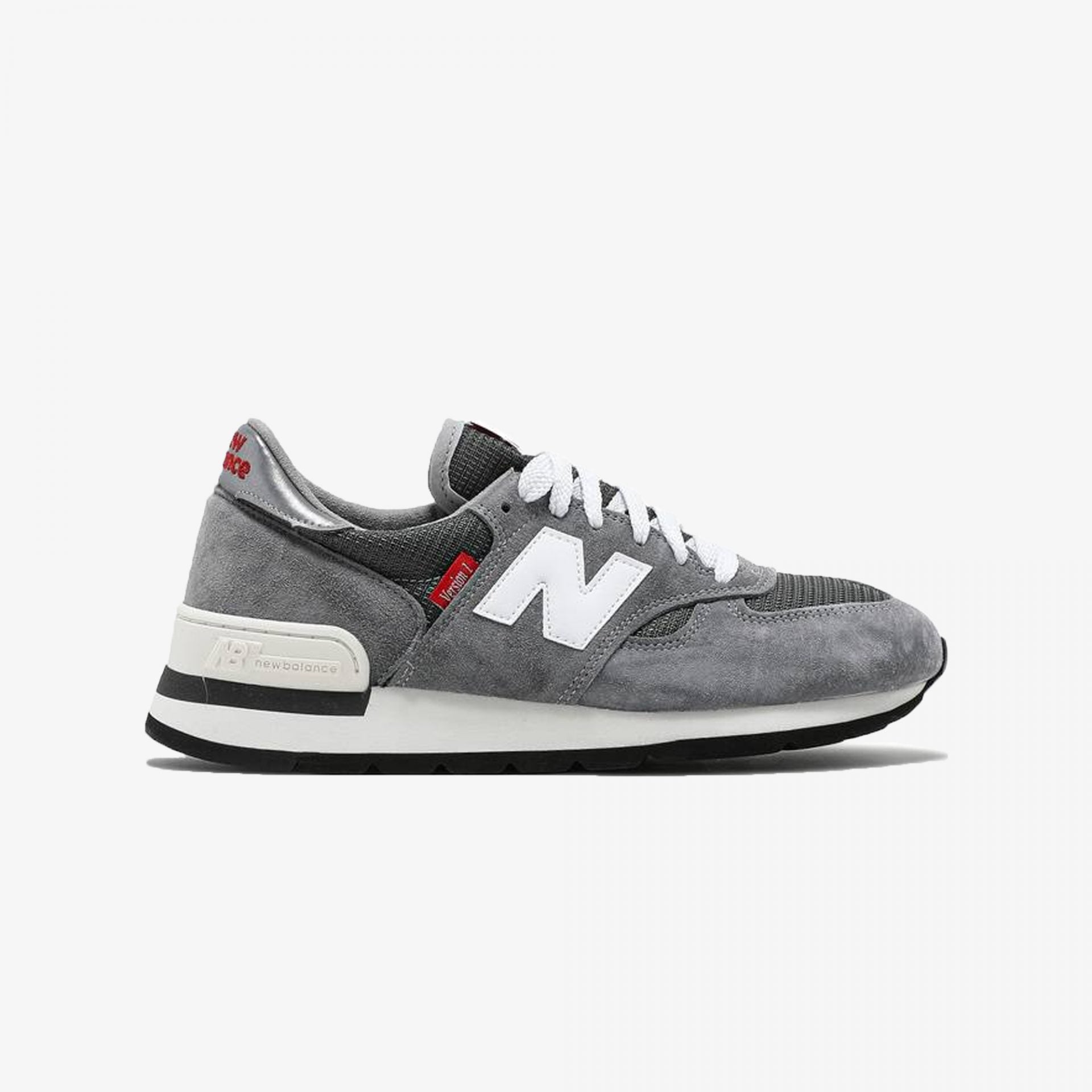 New Balance | 990 { GREY/RED - view 4