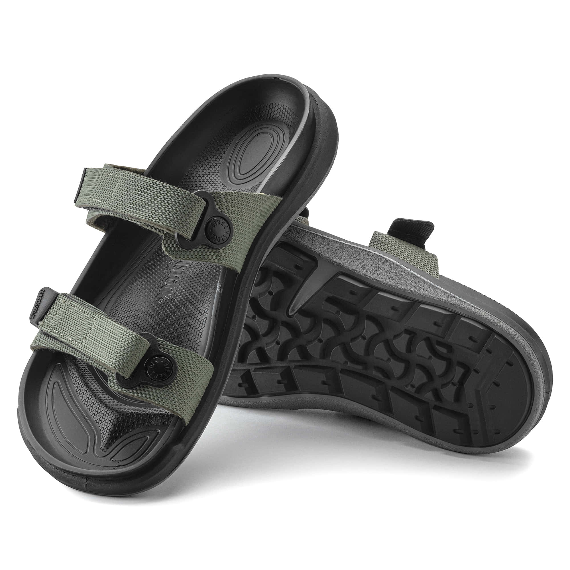 Birkenstock Sahara Women Birko-Flor – Green Green/Futura Khaki