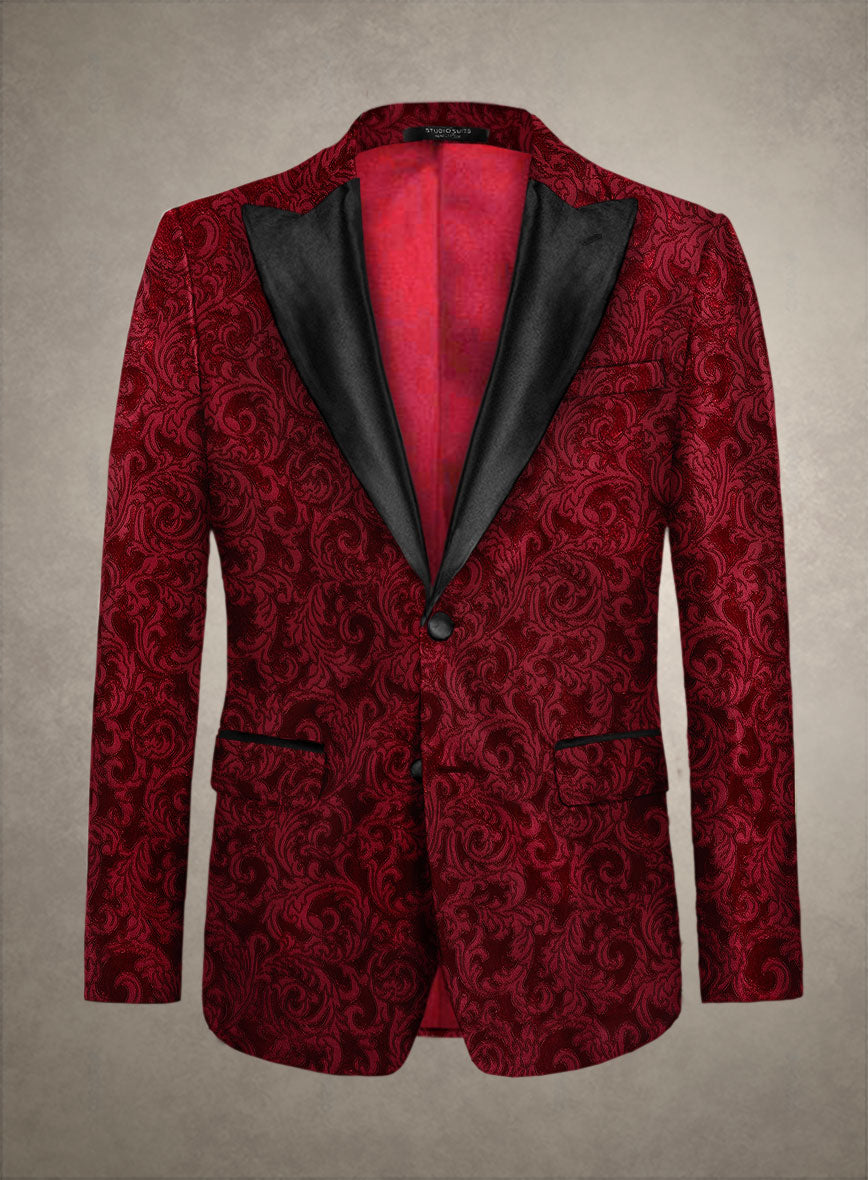 StudioSuits Italian Silk Ardian Tuxedo Blazer