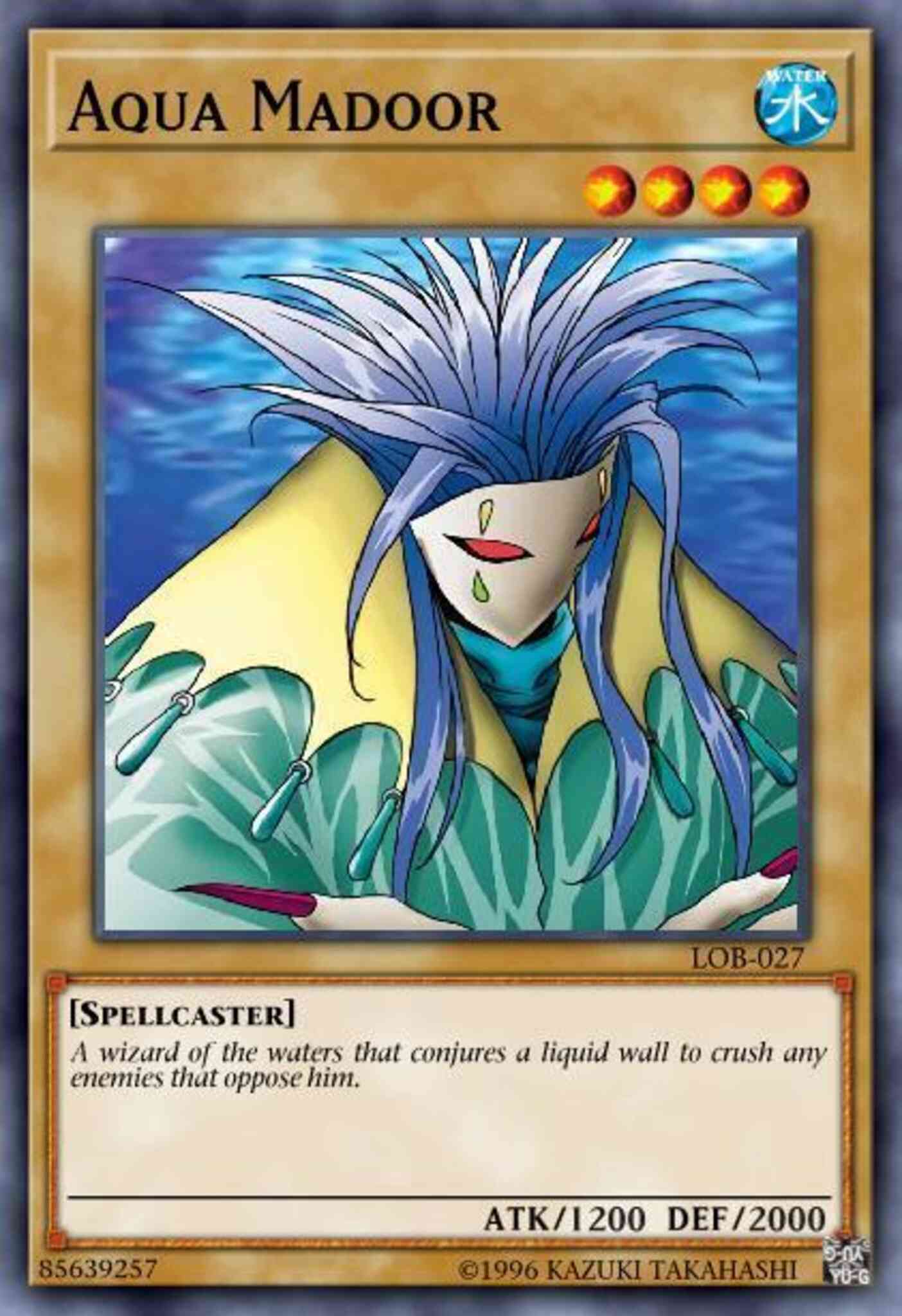 Yu-Gi-Oh! Aqua Madoor - LCYW-EN221 - Secret Rare - 1st Edition