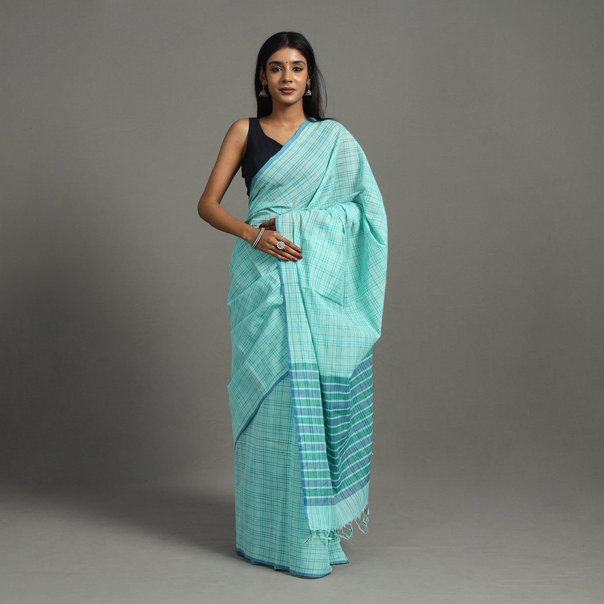CHITRIKA Dobby Cotton Handloom Saree 42 – Women's