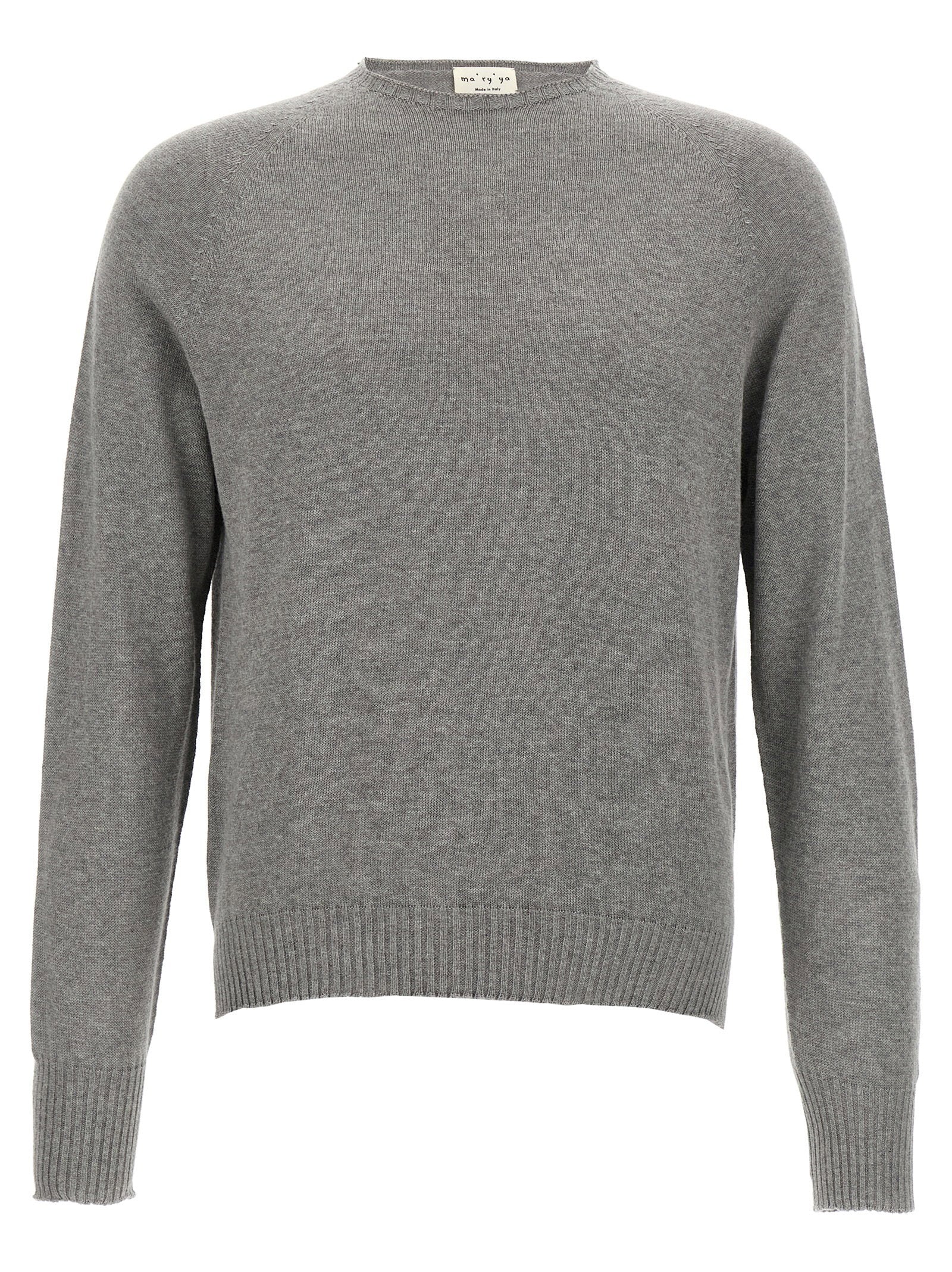 Ma'ry'ya Cashmere Cotton Sweater – 85% cotton 15% cashmere