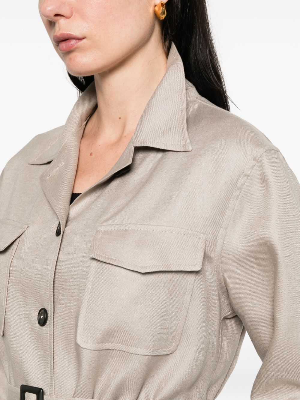 Tagliatore Linen jacket – Outer: Linen/Flax 100% - view 2