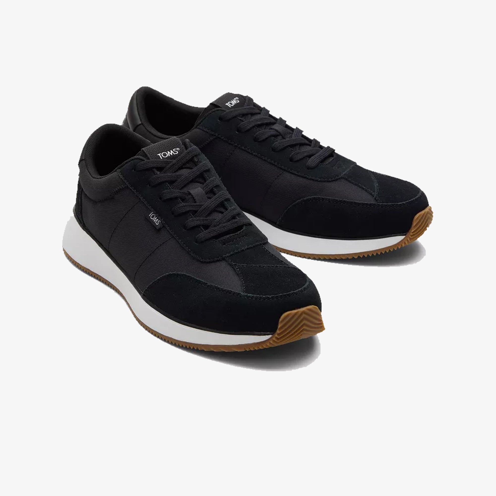 Toms | WYNDON SUEDE JOGGER { BLACK