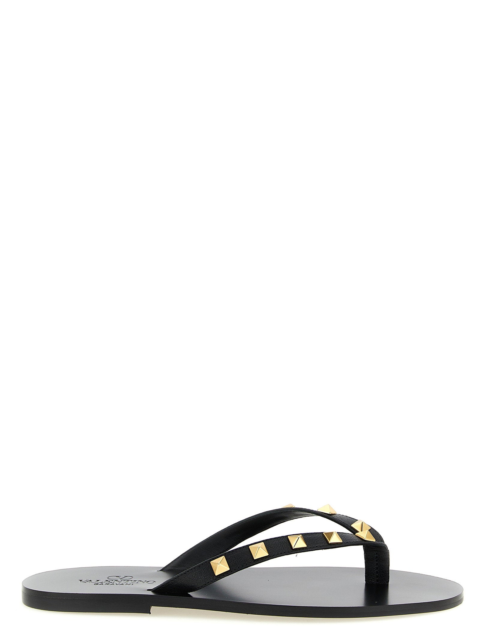 Valentino Garavani Thong Rockstud Sandals – 100% cp