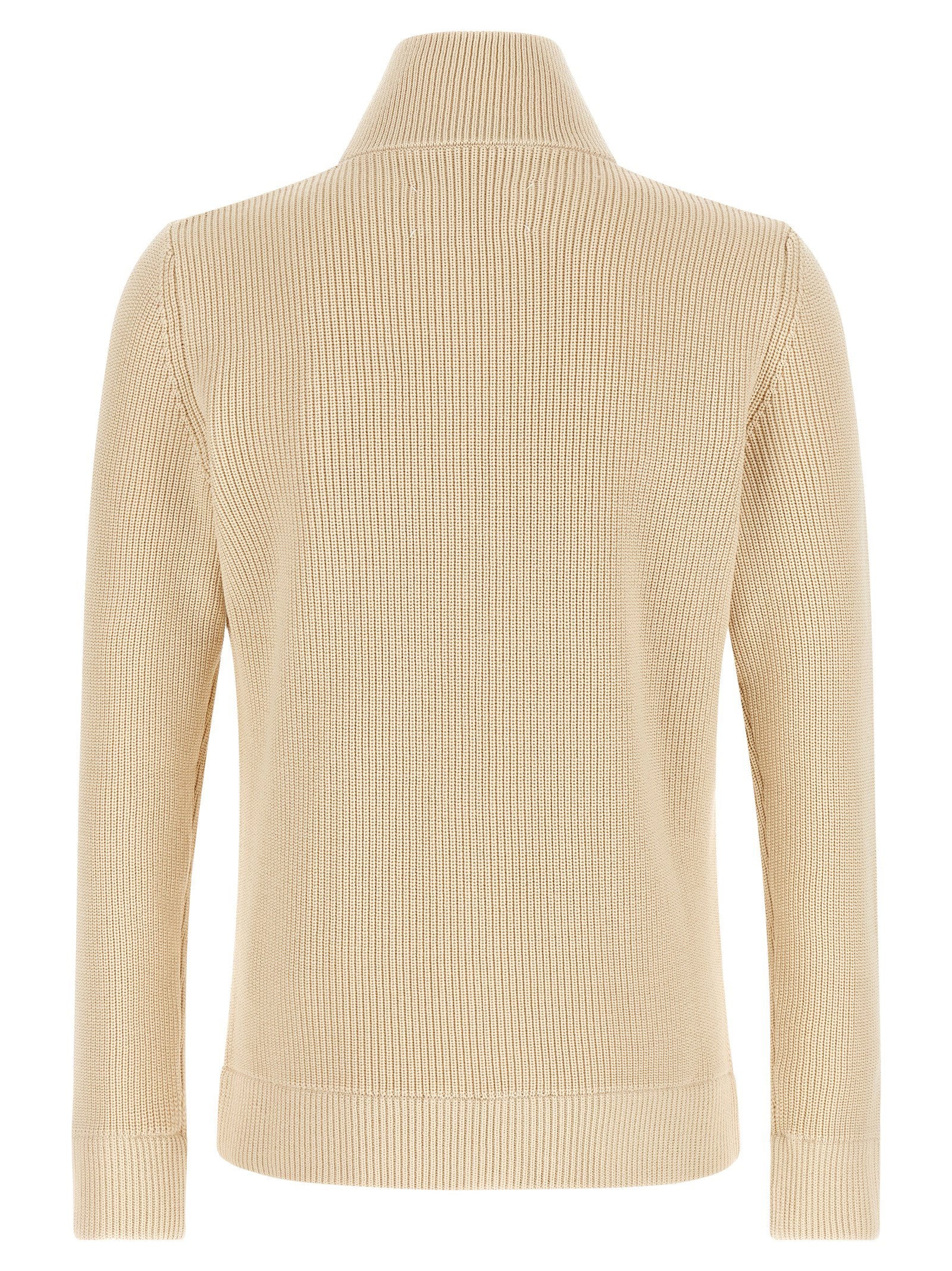 Maison Margiela Ribbed Knit Cardigan – 74% wool, 26% cotton - view 2