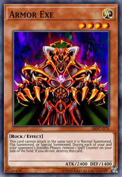Yu-Gi-Oh! Armor Exe - DR1-EN130 - Common - Unlimited