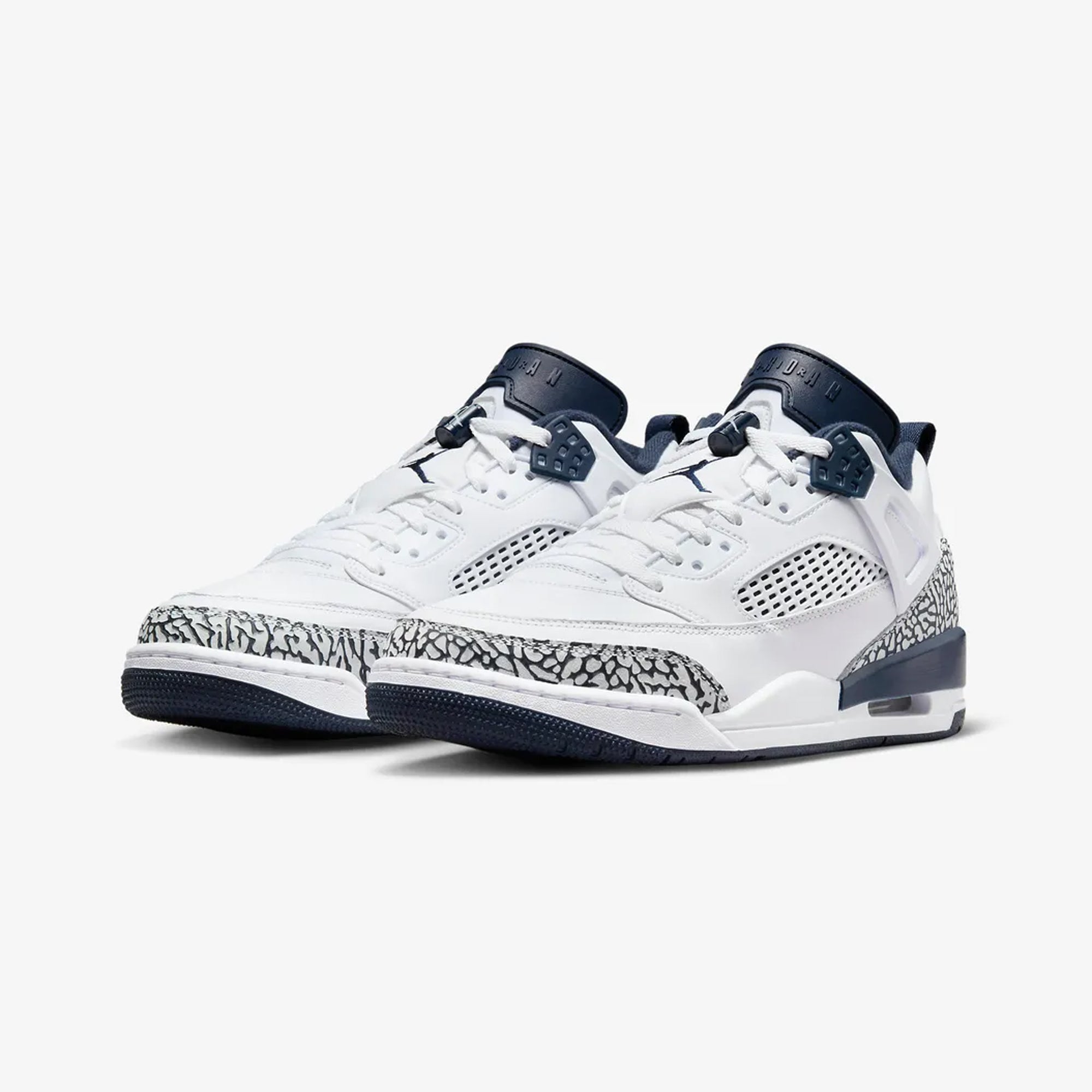 Jordan | SPIZIKE LOW { WHITE/OBSIDIAN-PURE PLATINUM - view 2