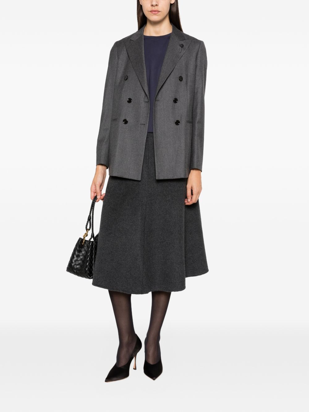 SUSANNE BOMMER Skirt – Wool 95%, Cashmere 5% - view 4