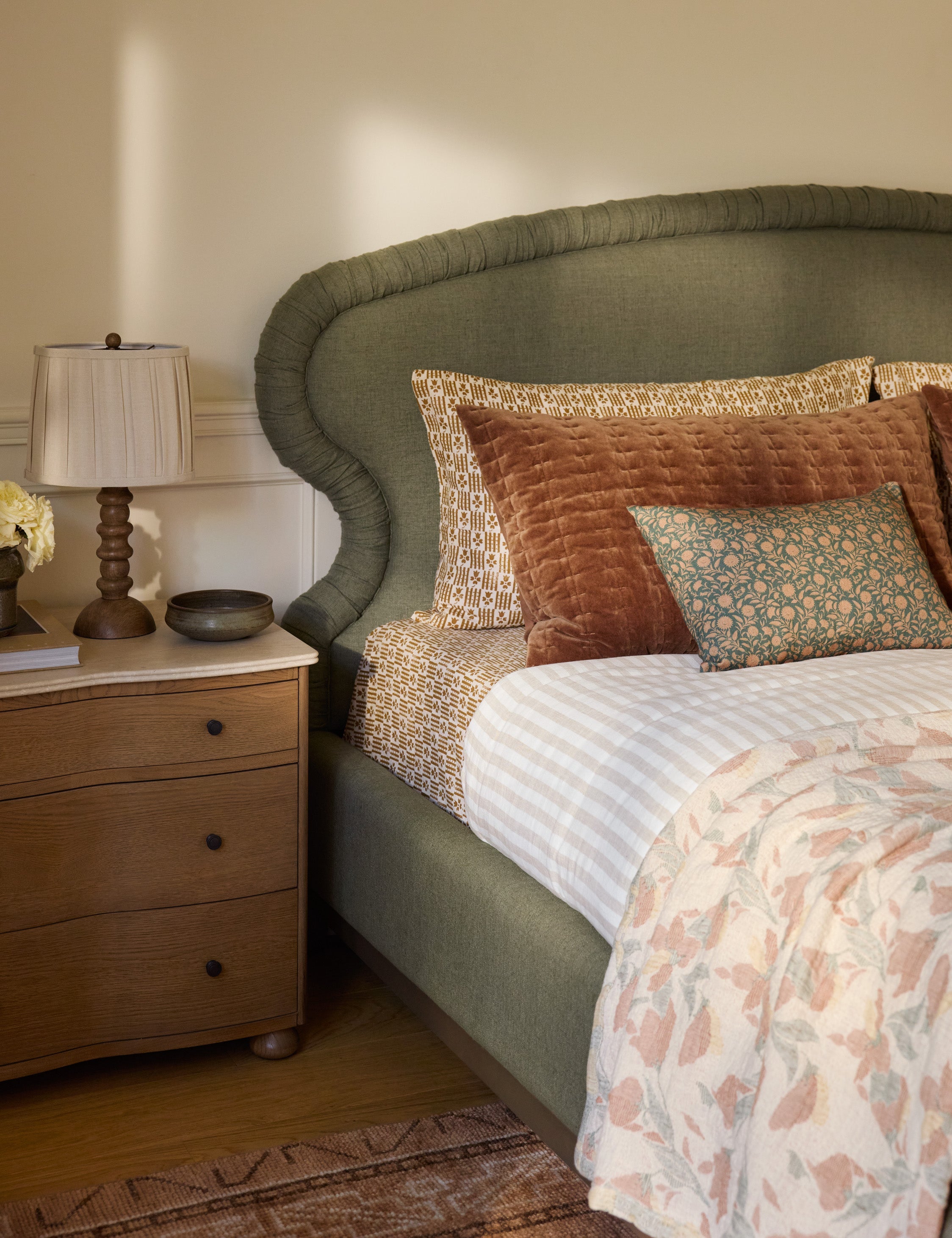 Lulu and Georgia Thayer Striped European Flax Linen® Duvet Cover - view 2