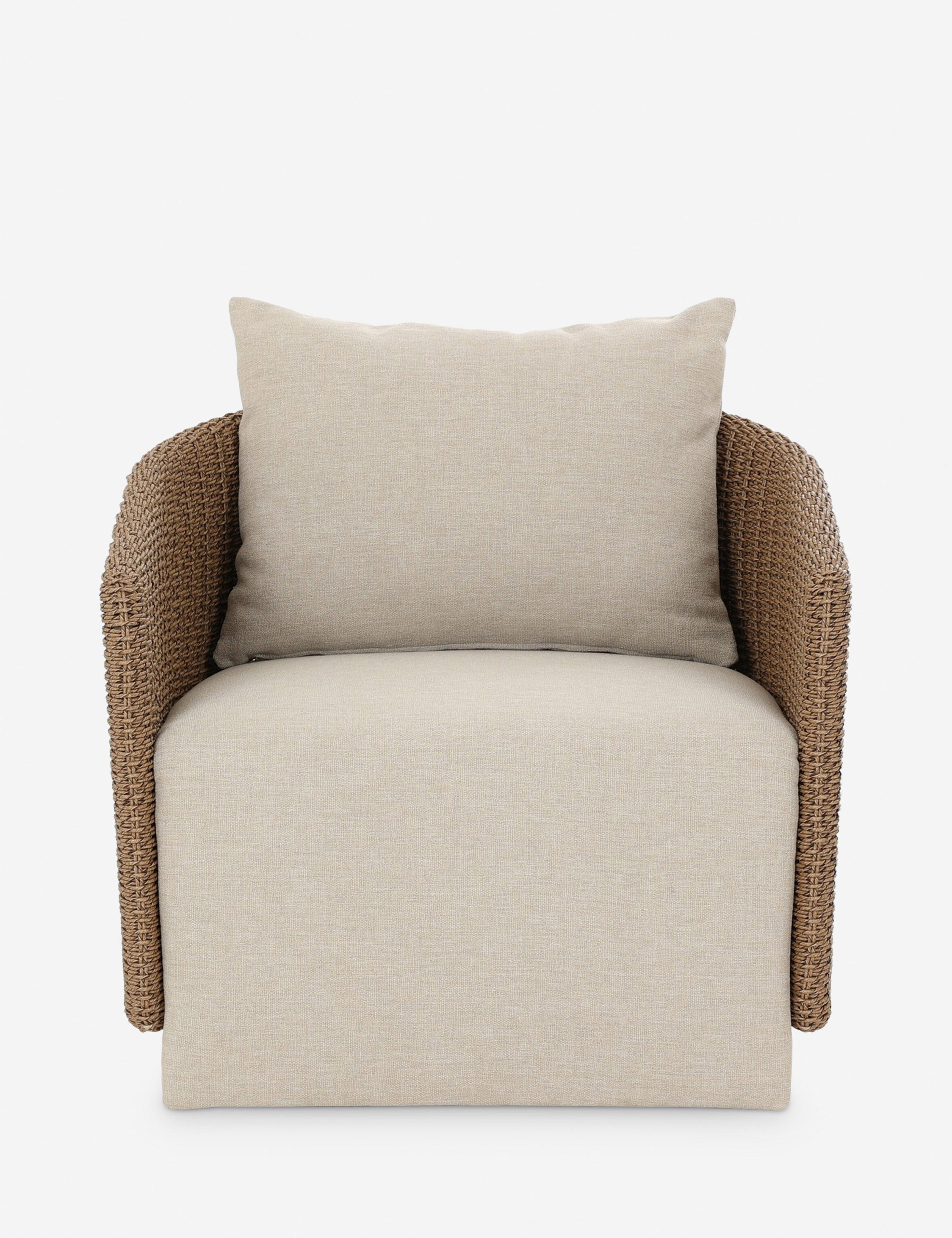 Lulu and Georgia Tennille Indoor / Outdoor Swivel Chair - view 3