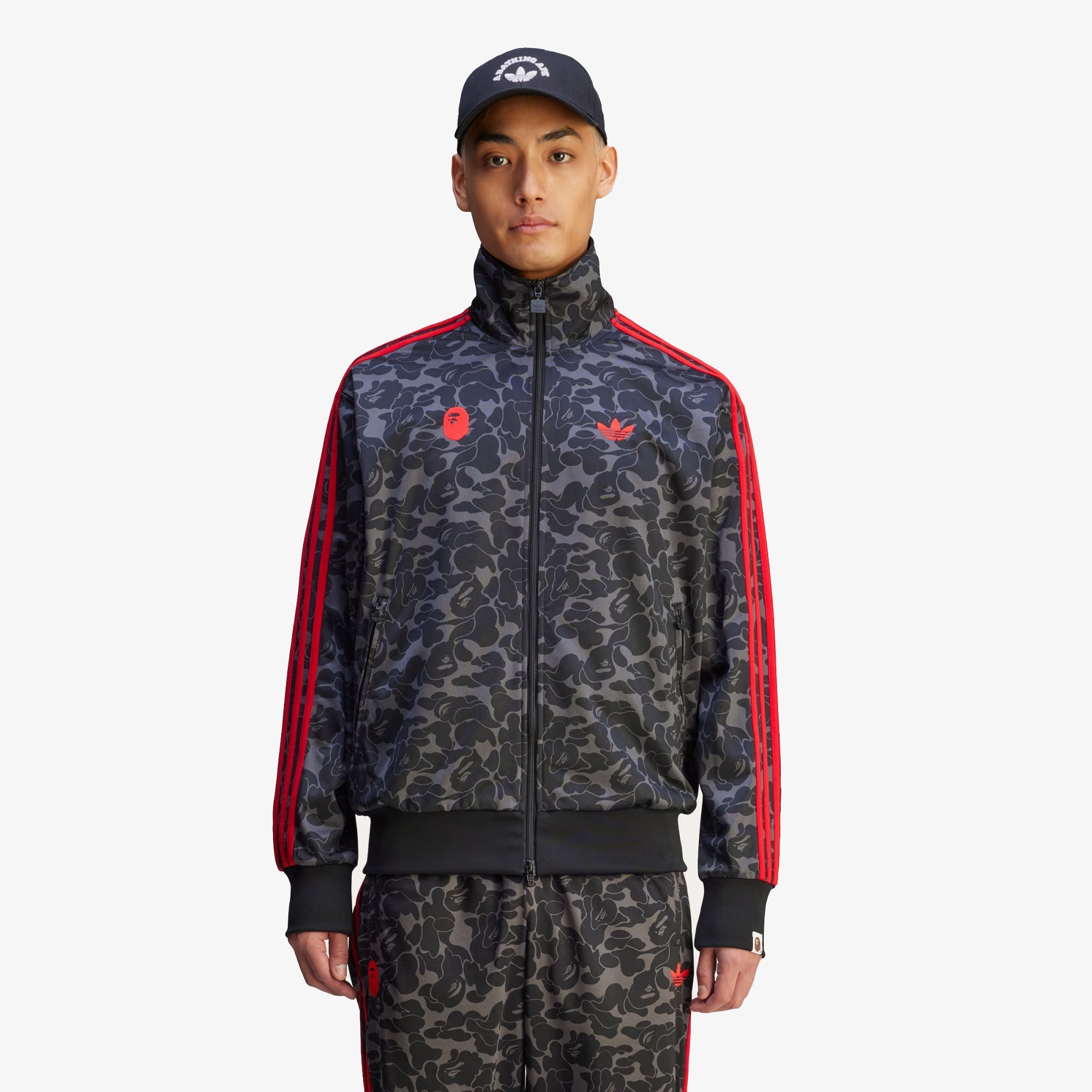 Adidas Originals | Bape Firebird Track Top { Black
