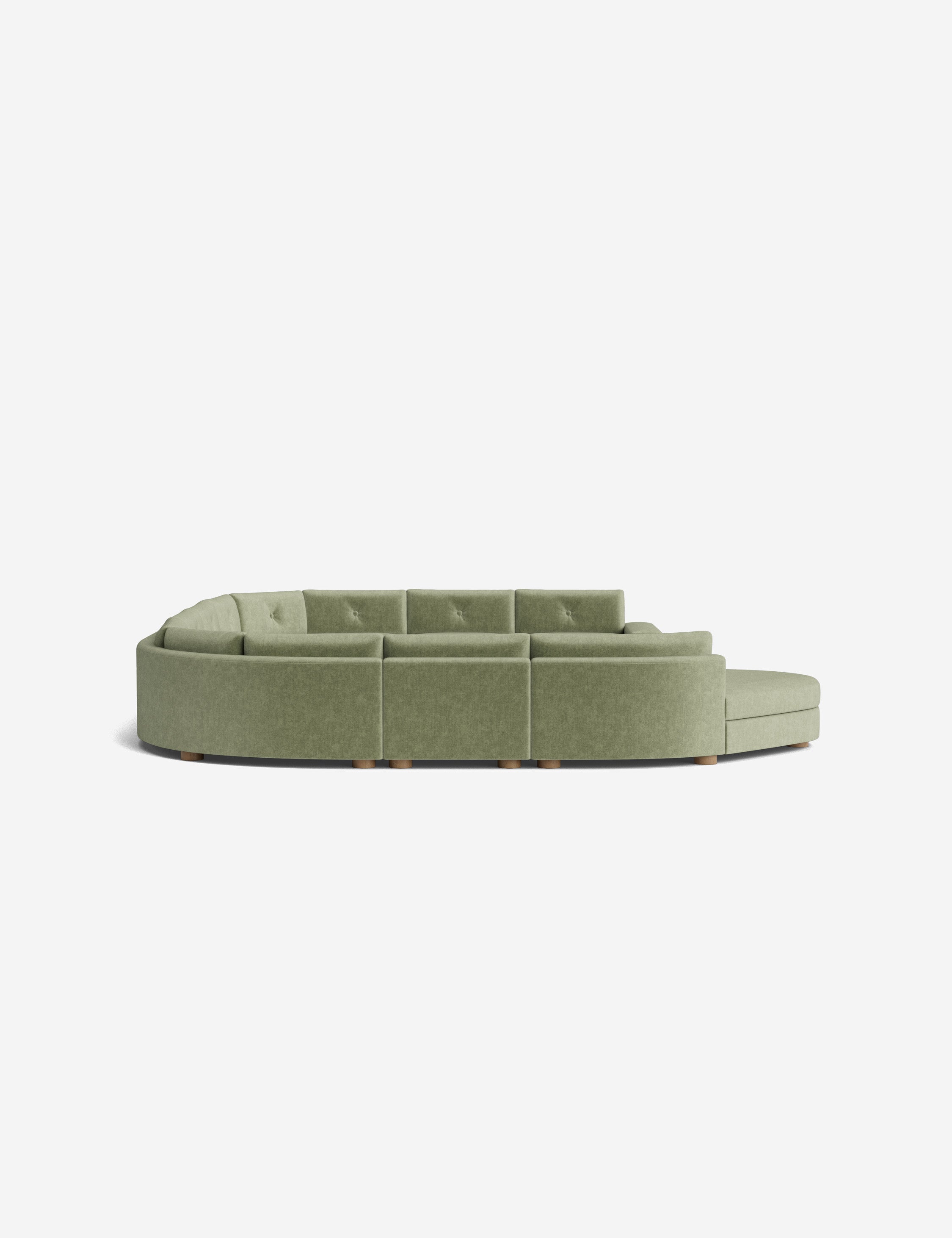Lulu and Georgia Hill Modular U-Shaped Sectional Sofa - view 55