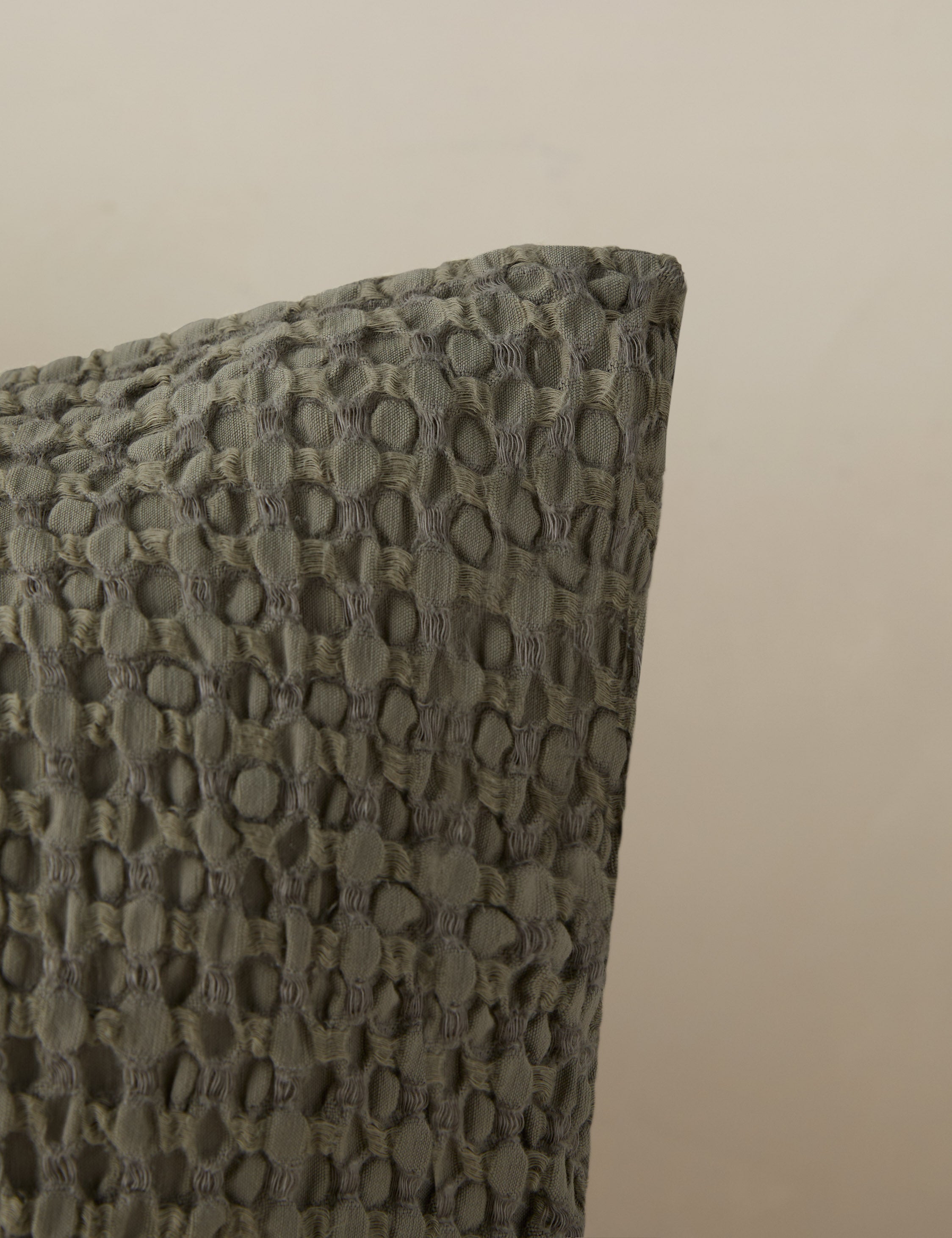 Lulu and Georgia Lenora Textured Cotton Linen Sham - view 17