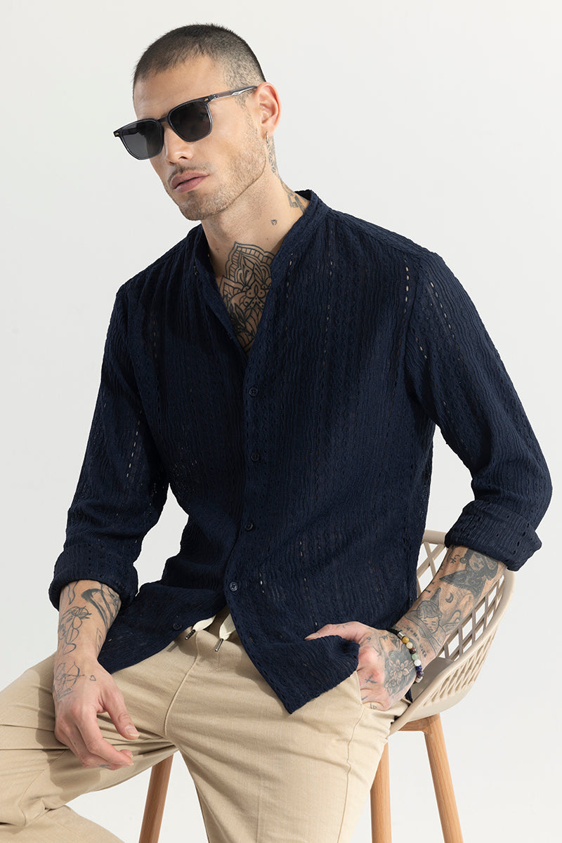 SNITCH CraftedCanvas Navy Shirt