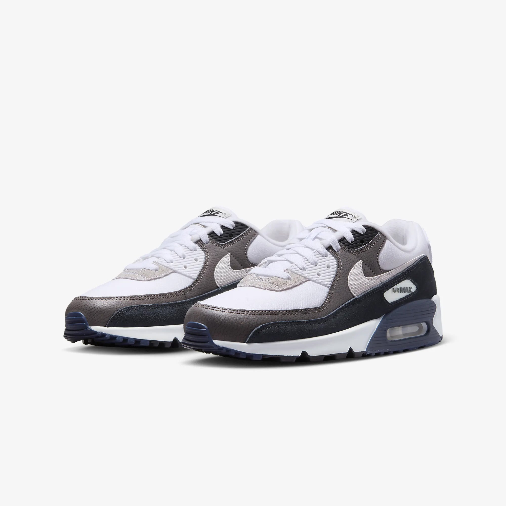 Nike | AIR MAX 90 { FLAT PEWTER/WHITE-BLACK-OBSIDIAN