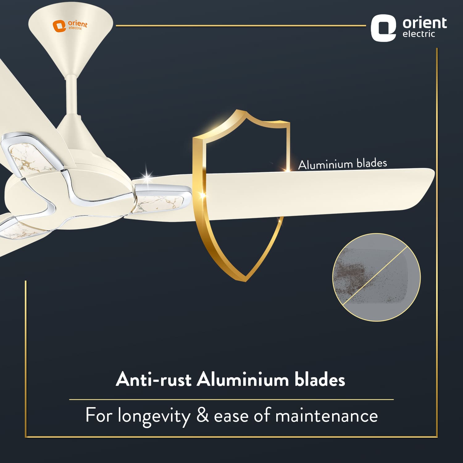 Orient Electric 1200MM Jazz Trendz Decorative Ceiling Fan - view 13