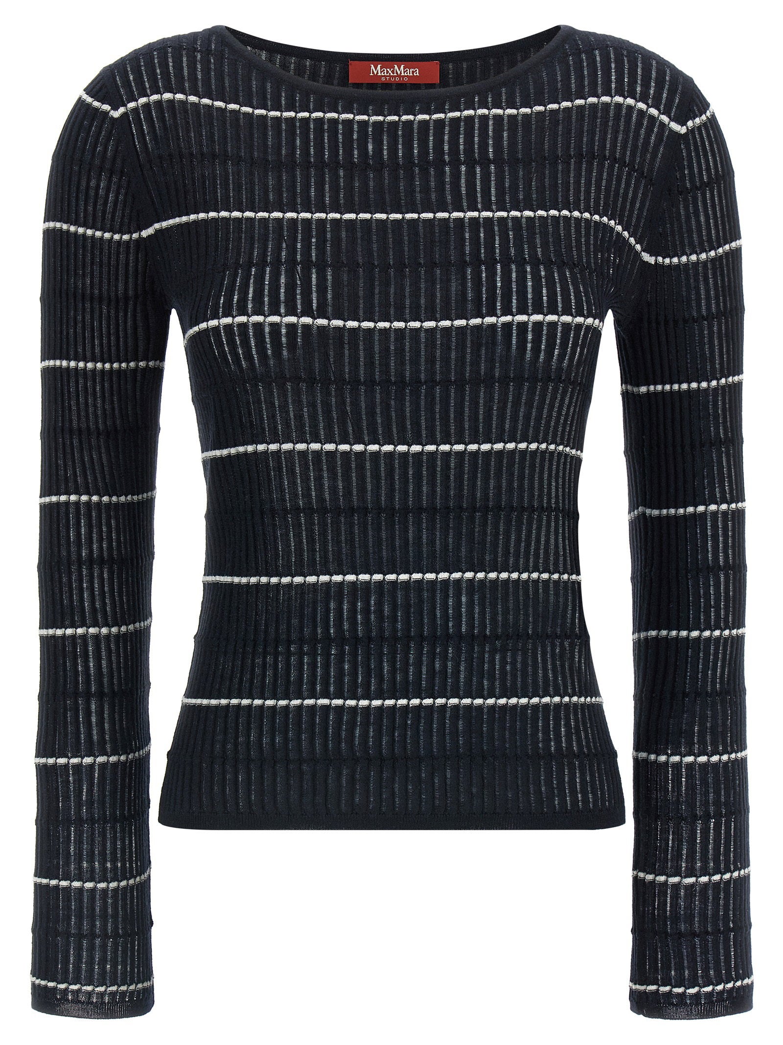 Max Mara Studio Mstpedone Sweater – 55% silk, 45% wool