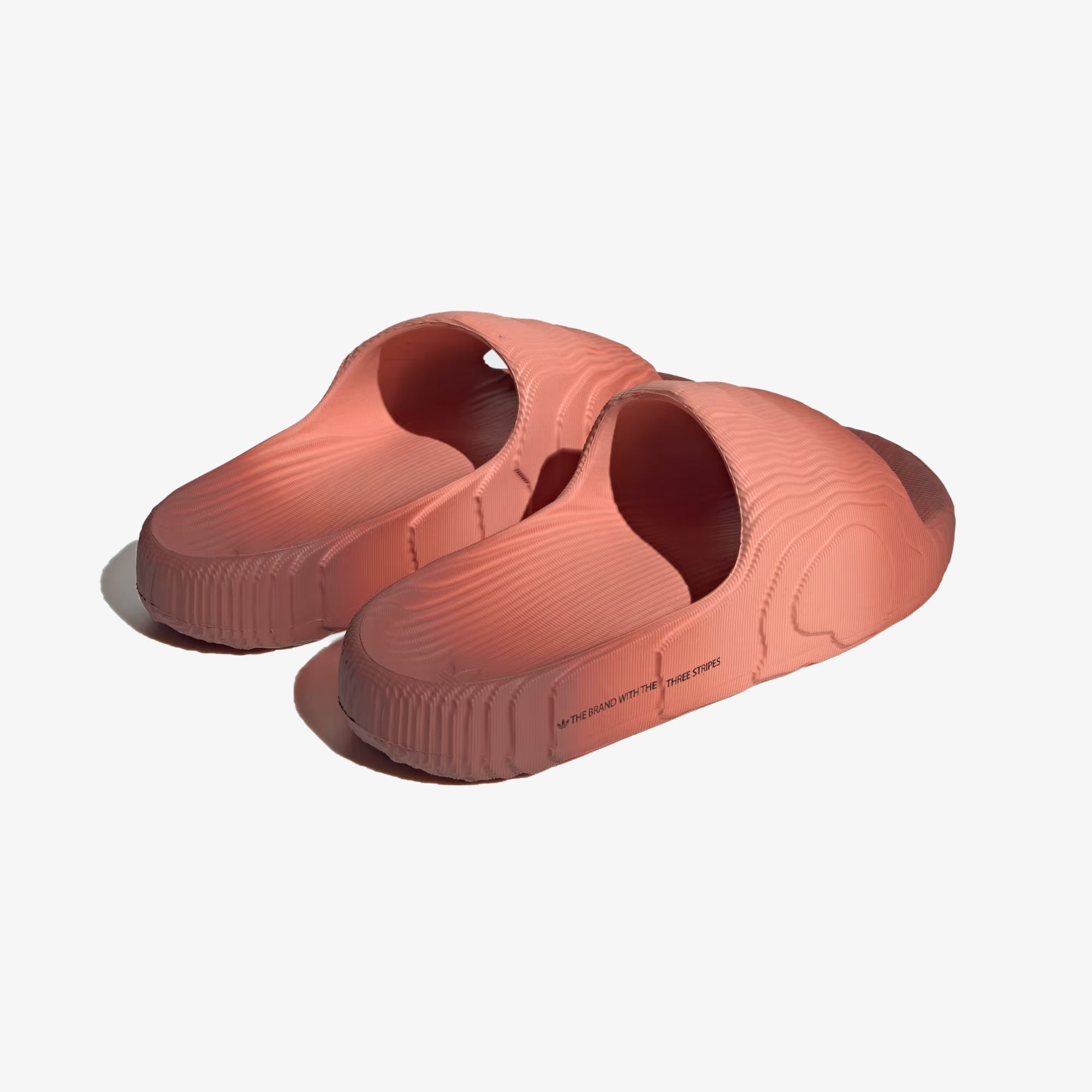 Adidas Originals | ADILETTE 22 SLIDES { WONDER CLAY/WILD SEPIA/CORE BLACK - view 2