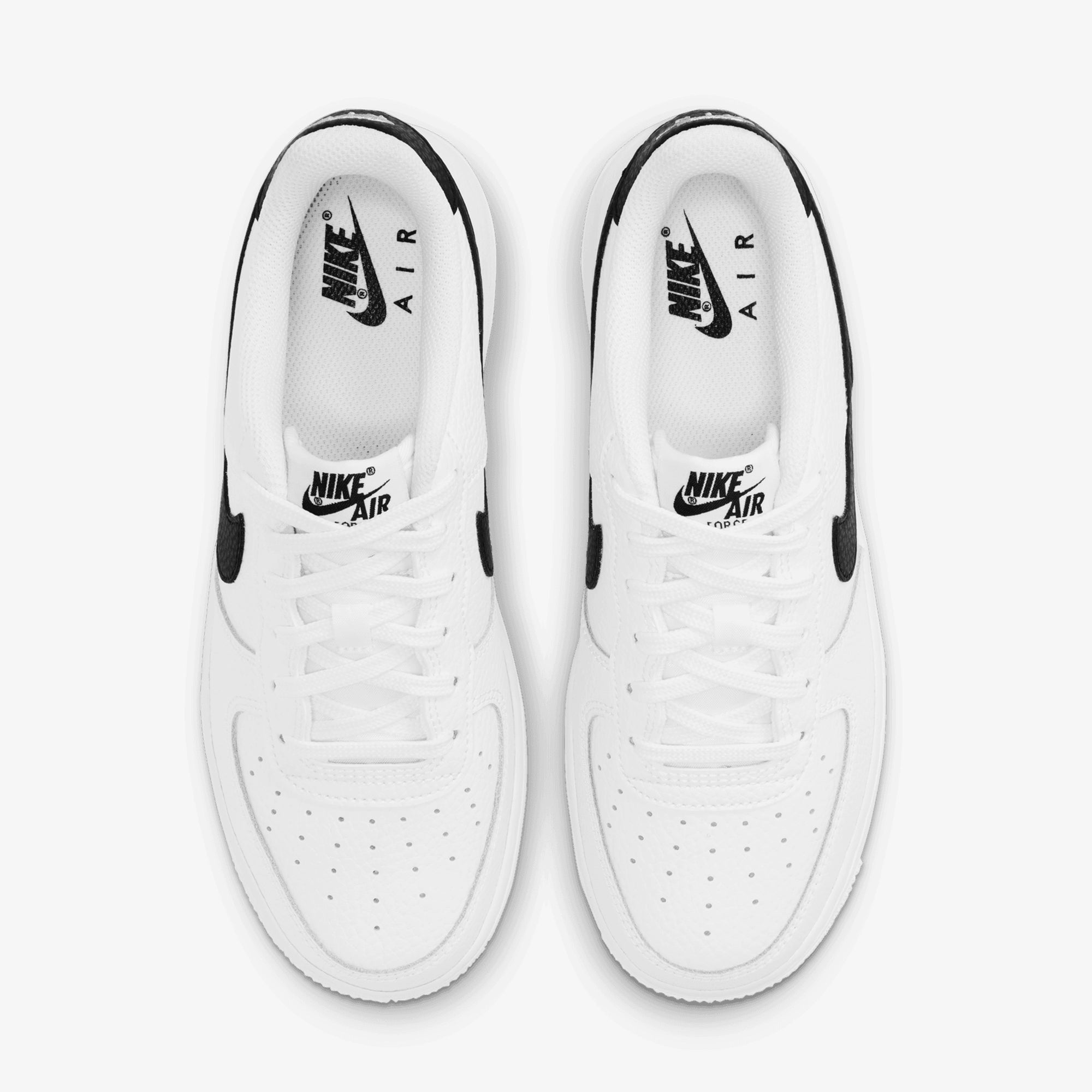 Nike | Air Force 1 { White/black - view 2