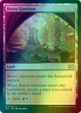 Boros garrison 319 – Magic Boros Garrison [319] [Double Masters 2022] [Foil]