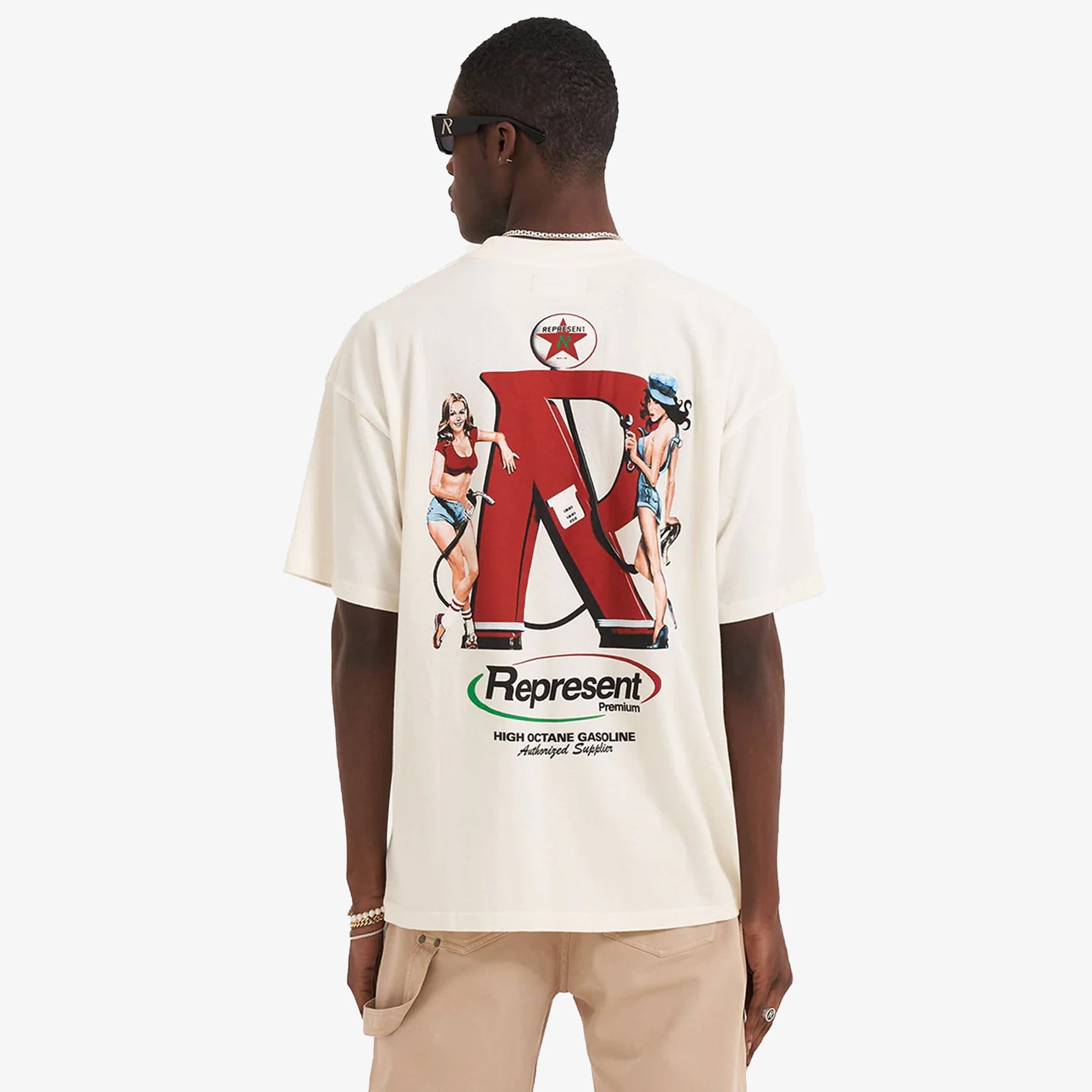 Represent | PREMIUM T-SHIRT { FLAT WHITE