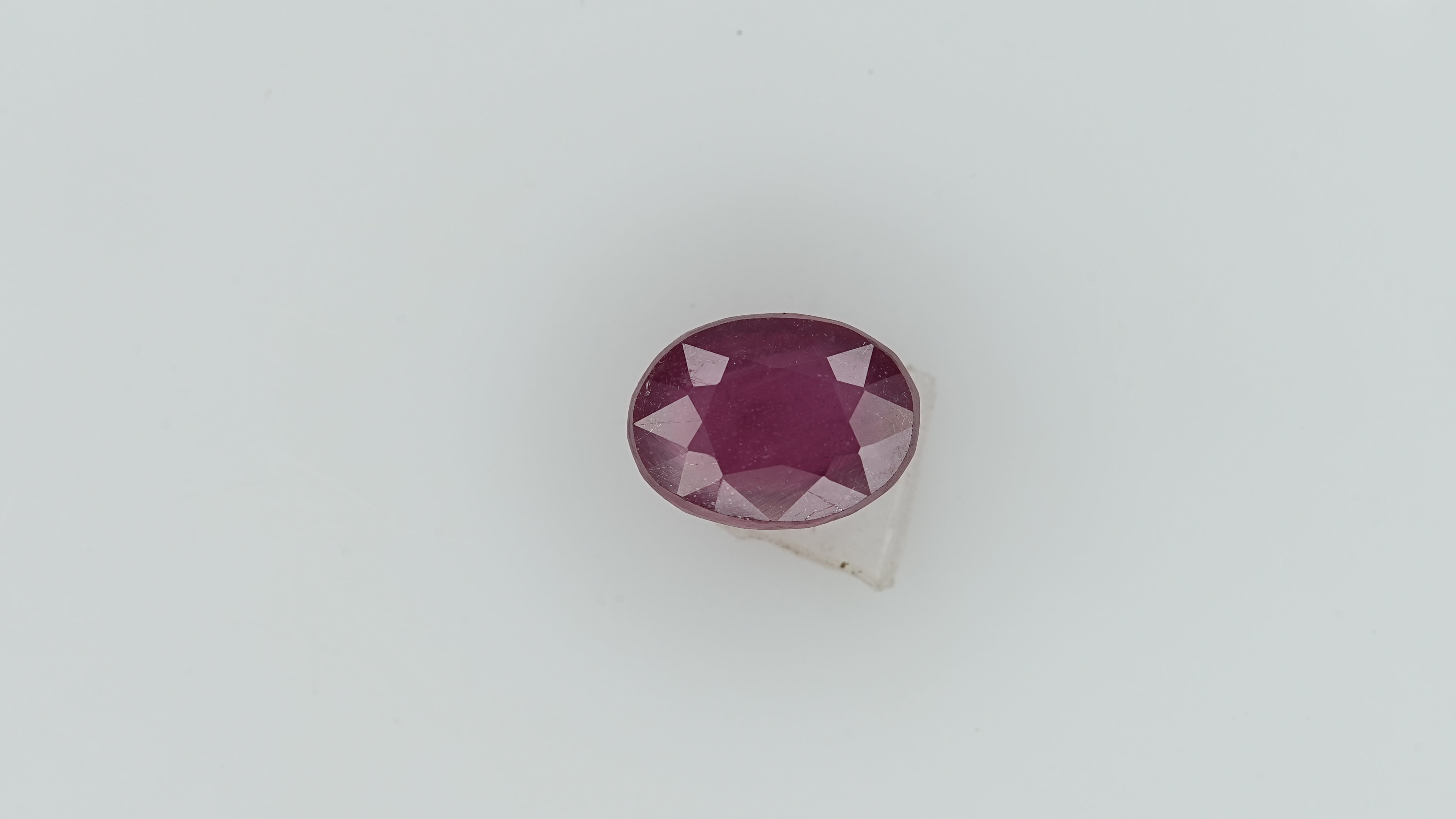Gemsmantra Ruby - 5.95 Carats (6.545 Ratti) - view 2