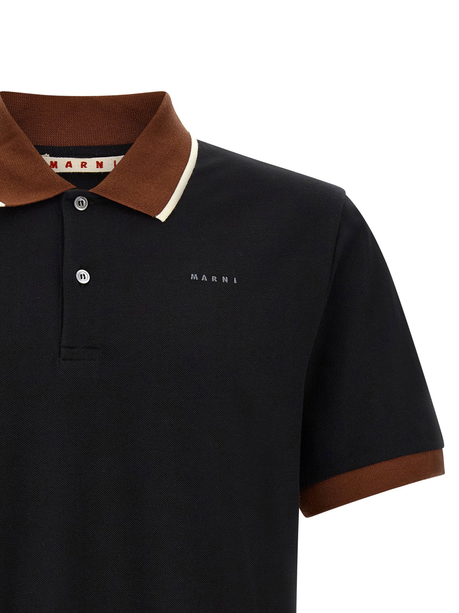 Marni Polo With Contrasting Details – 100% cotton - view 3