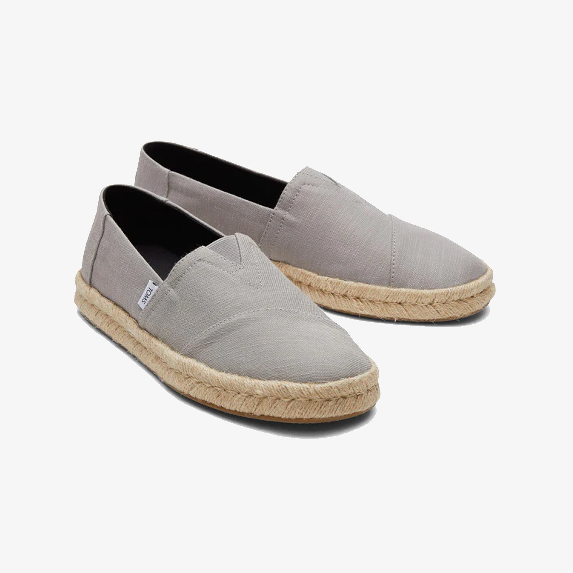 Toms | JUTE WRAP ESPADRILES { GREY - view 2